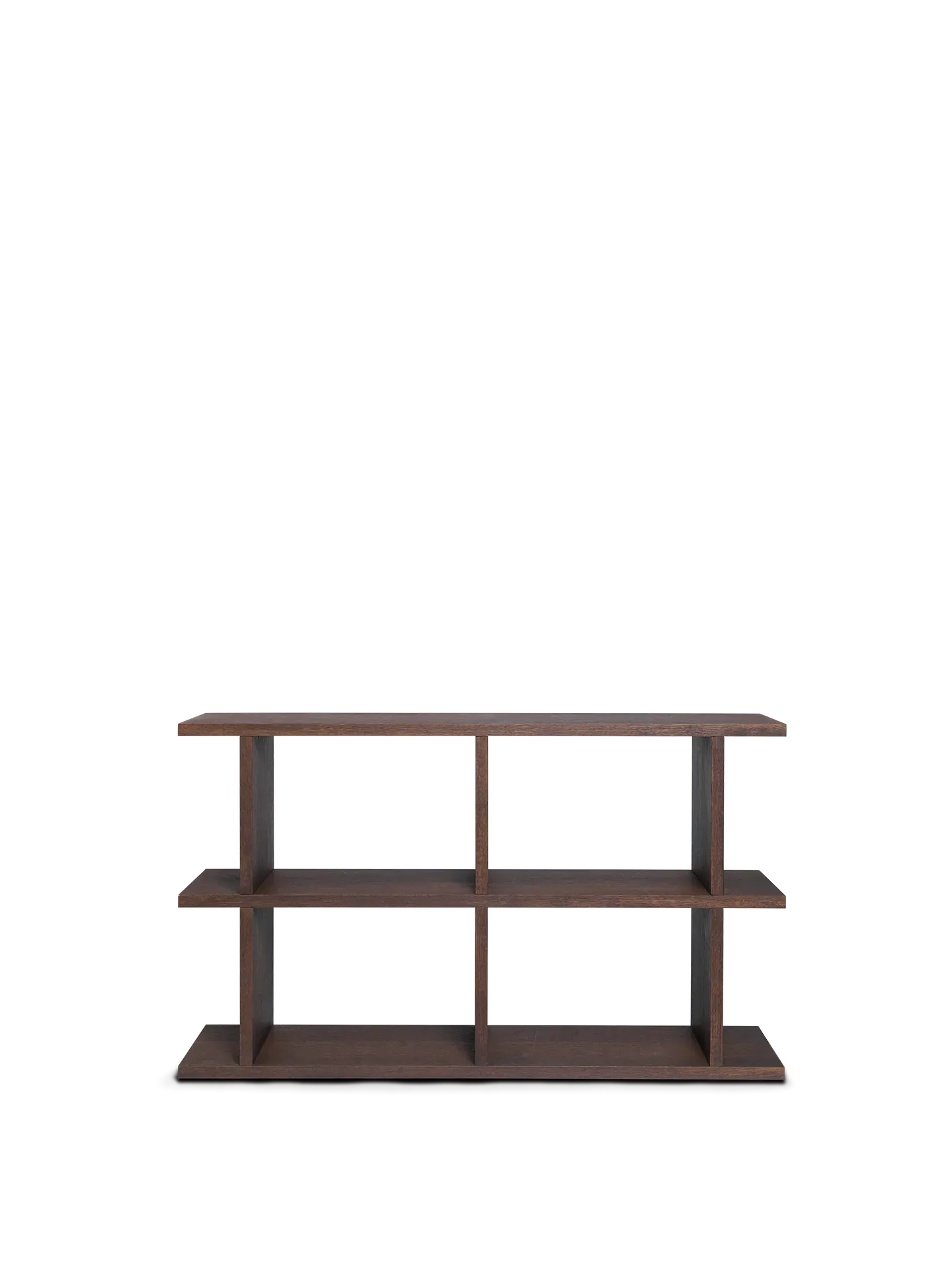 Kona 2x2 Bookcase - Dark Stained Oak image