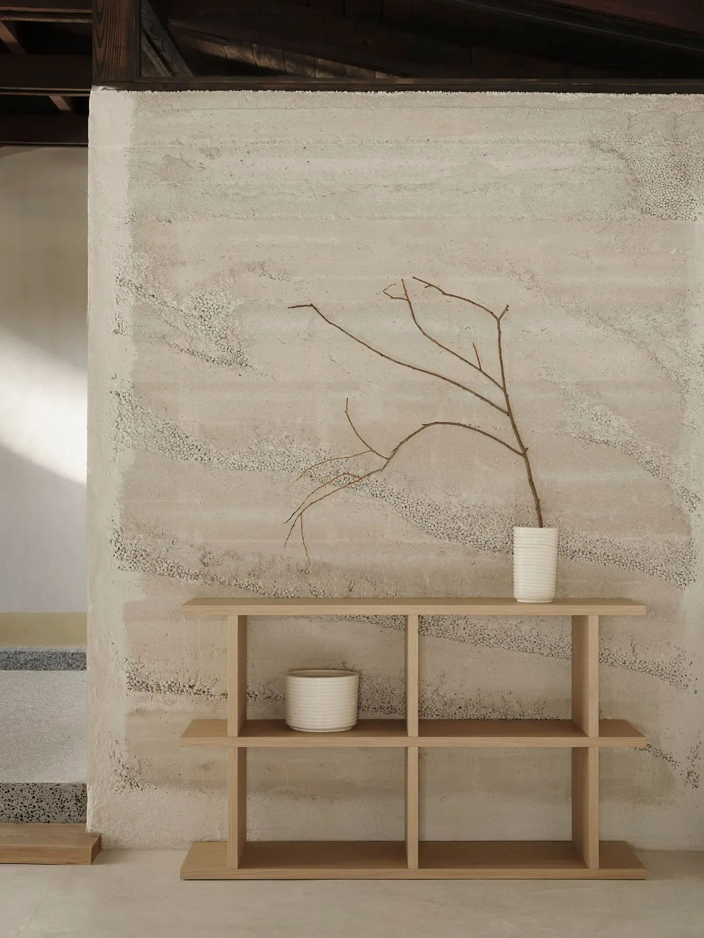 Kona 2x2 Bookcase - Natural Oak Veneer