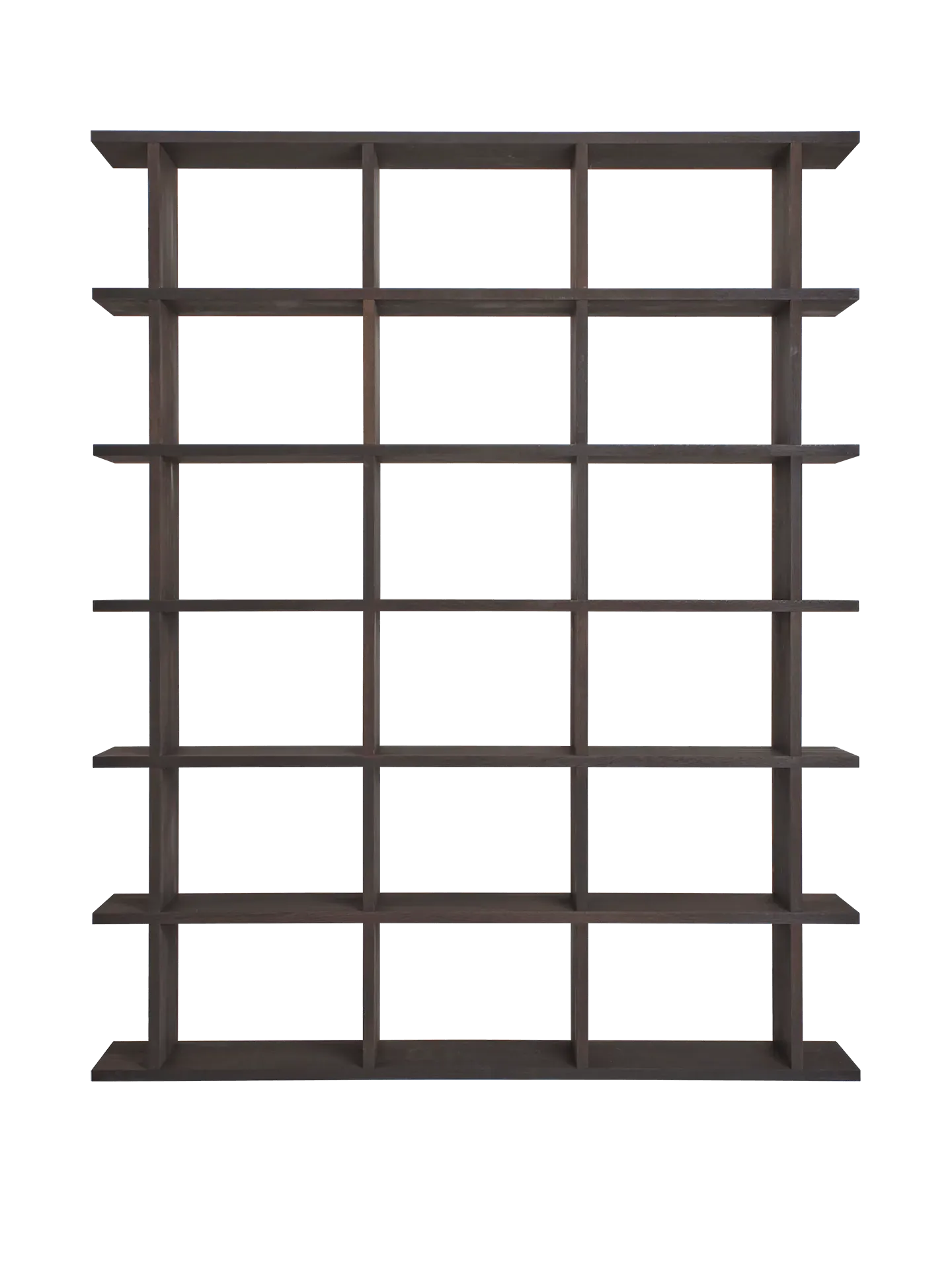 Kona 3x6 Bookcase - Dark Stained Oak