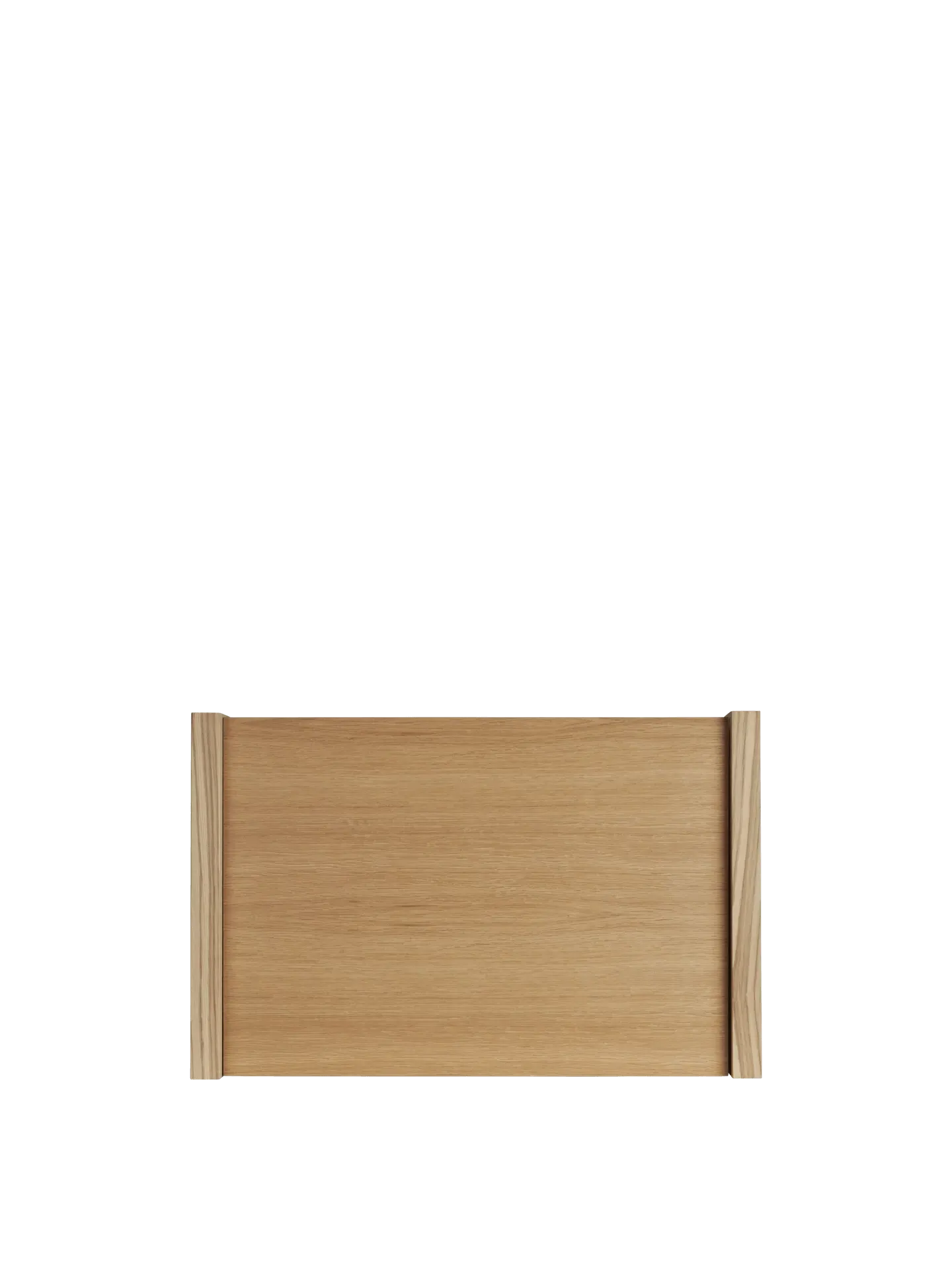 Kona Bookcase Cabinet Insert - Natural Oak Veneer