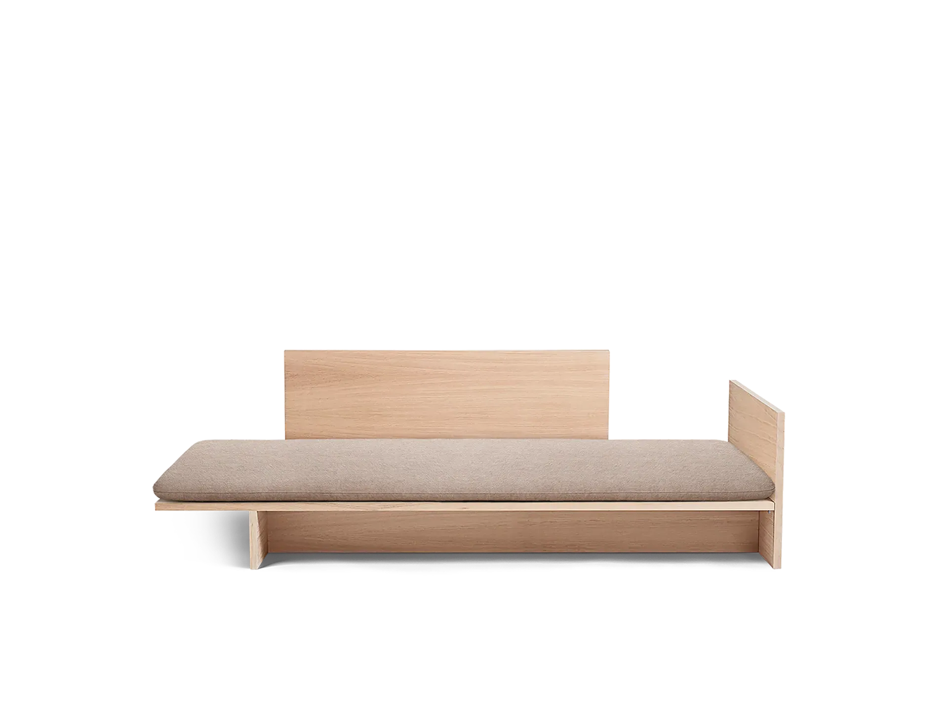 Kona Daybed Mattress - Natural, Soft Bouclé