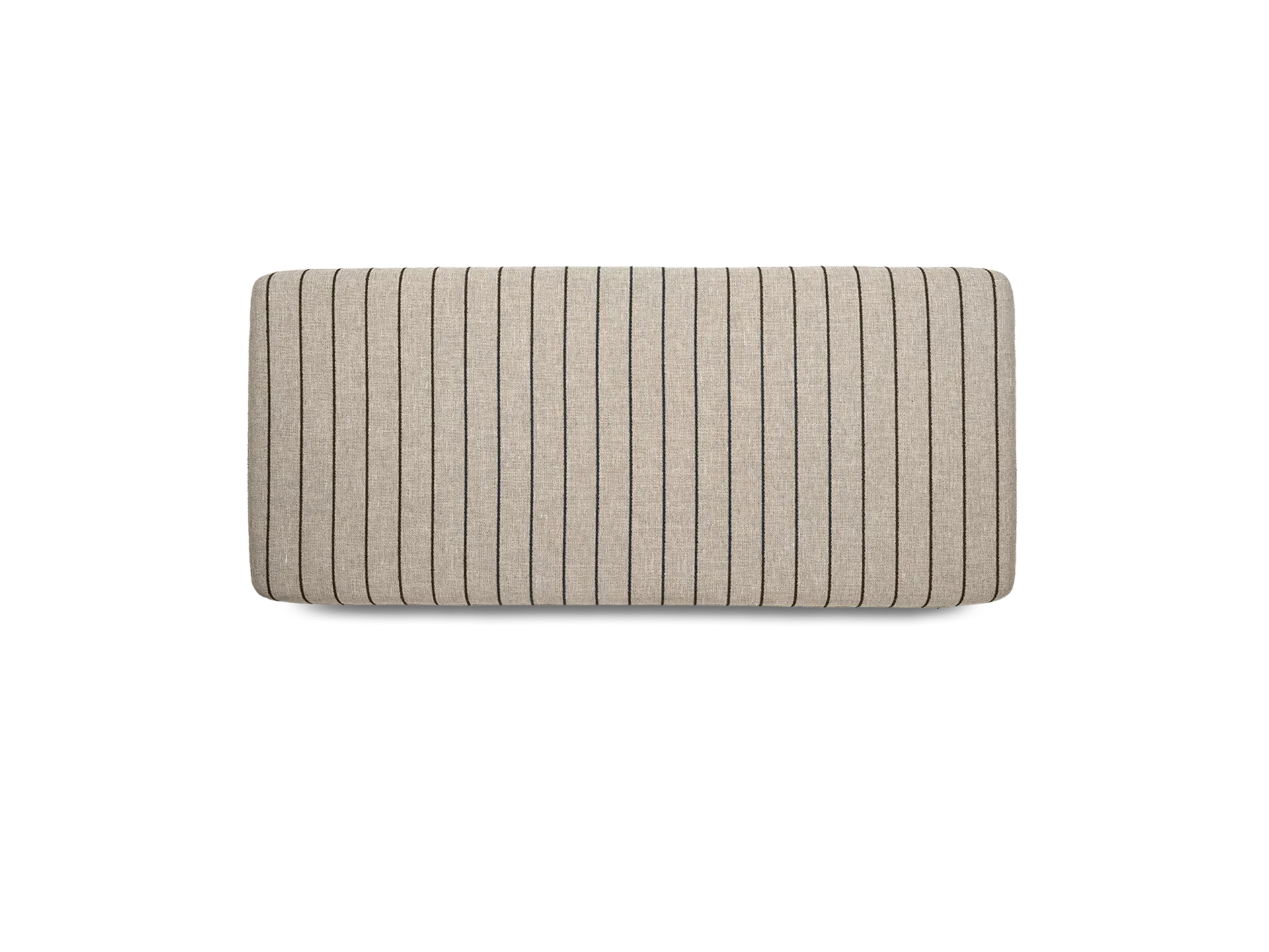 Kona Daybed Mattress - Sand/Black, Pasadena Fabric