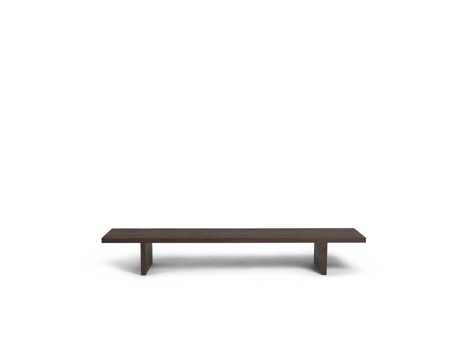 Kona Display Table - Dark Stained Oak image