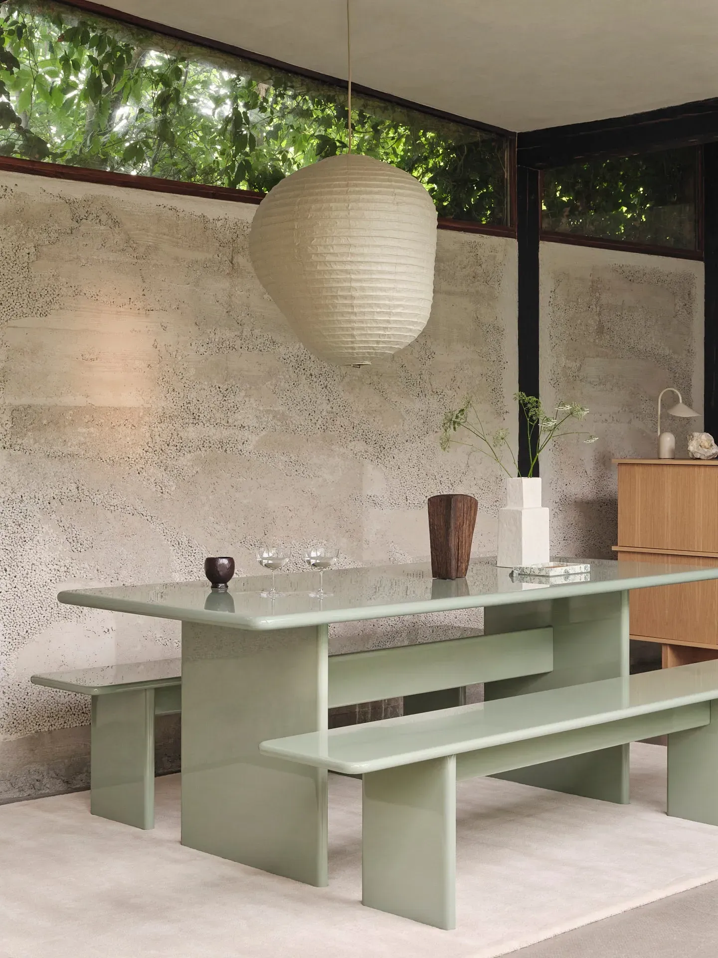 Kurbis Lampshade - Dark Sage