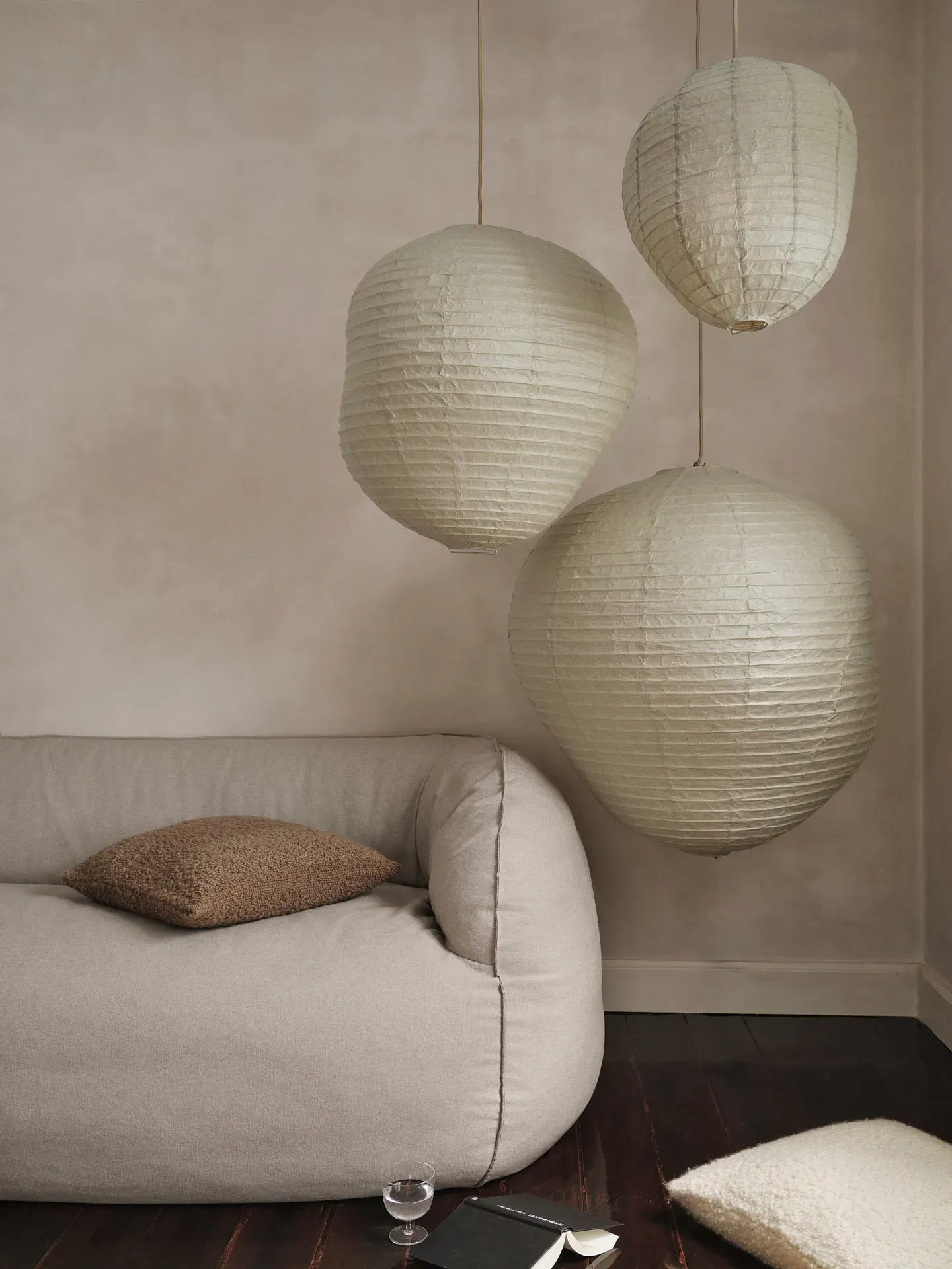 Kurbis Lampshade - Dark Sage
