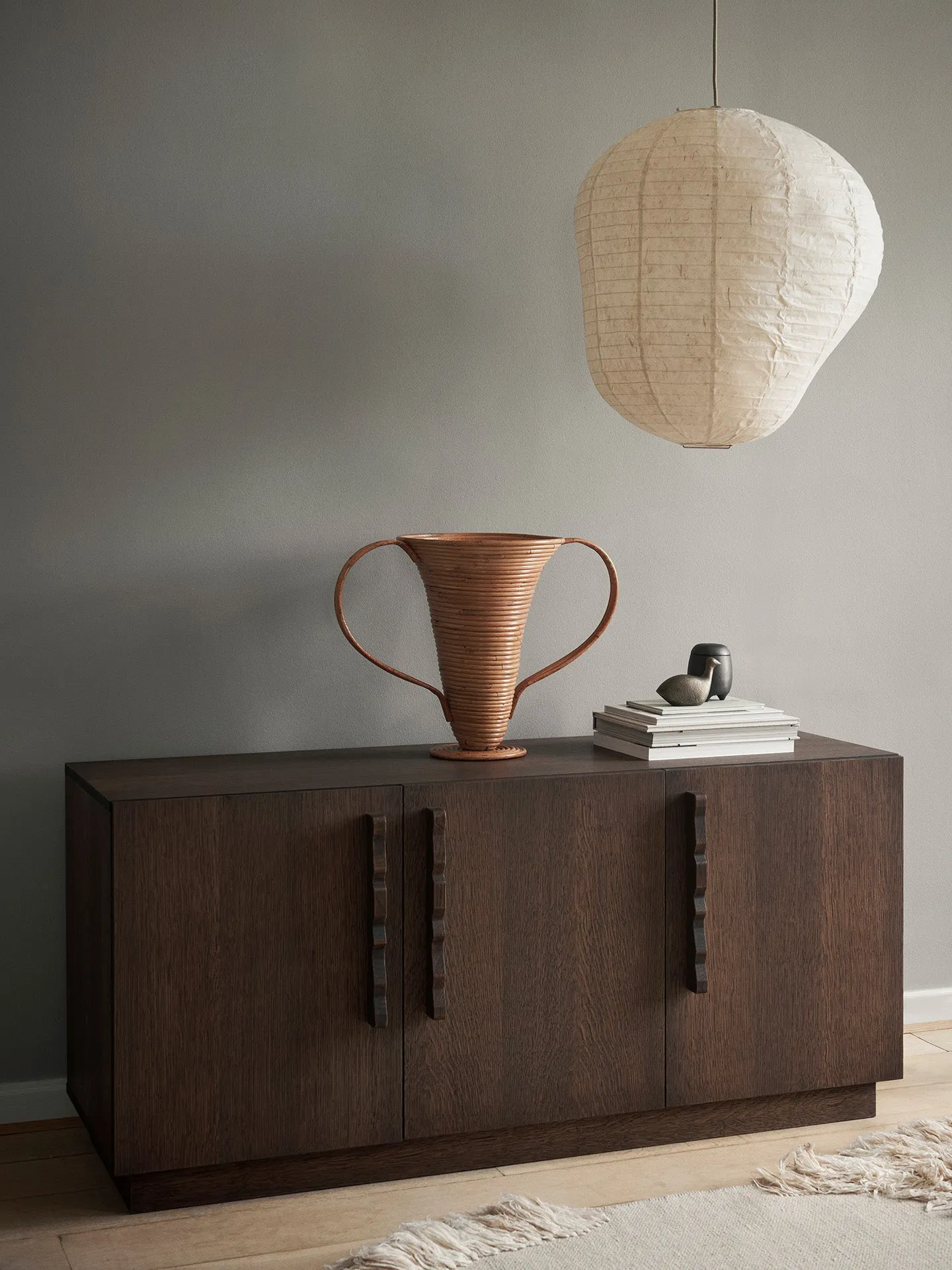 Kurbis Lampshade - Natural