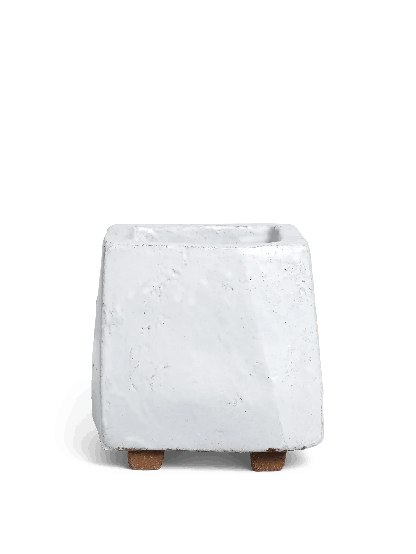 Kurinu Plant Pot - White, Terracotta