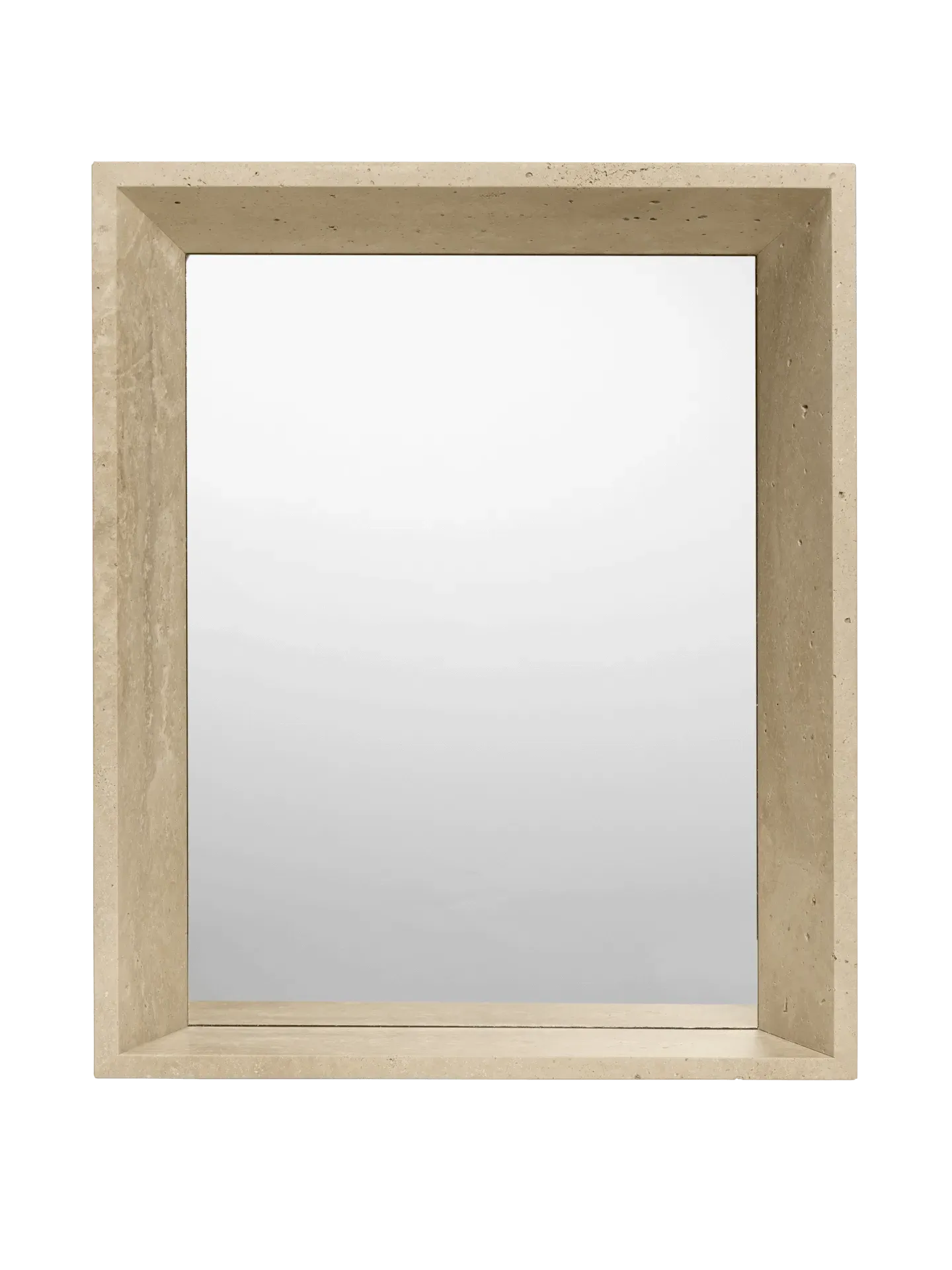 Lancet Mirror - Travertine image