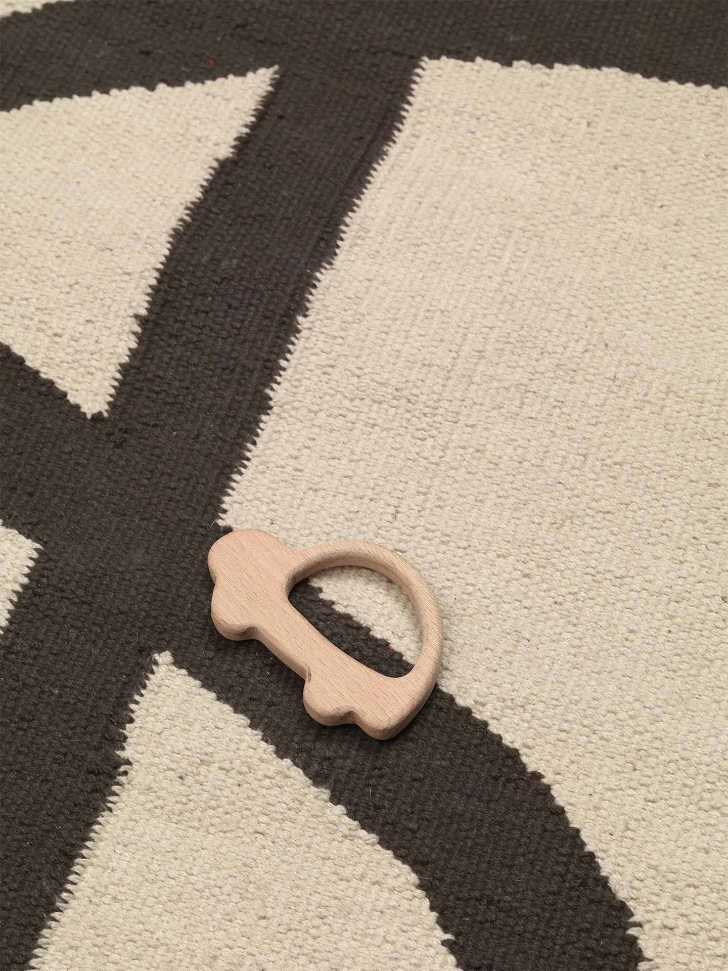 Lane Rug - Off-white/Chocolate