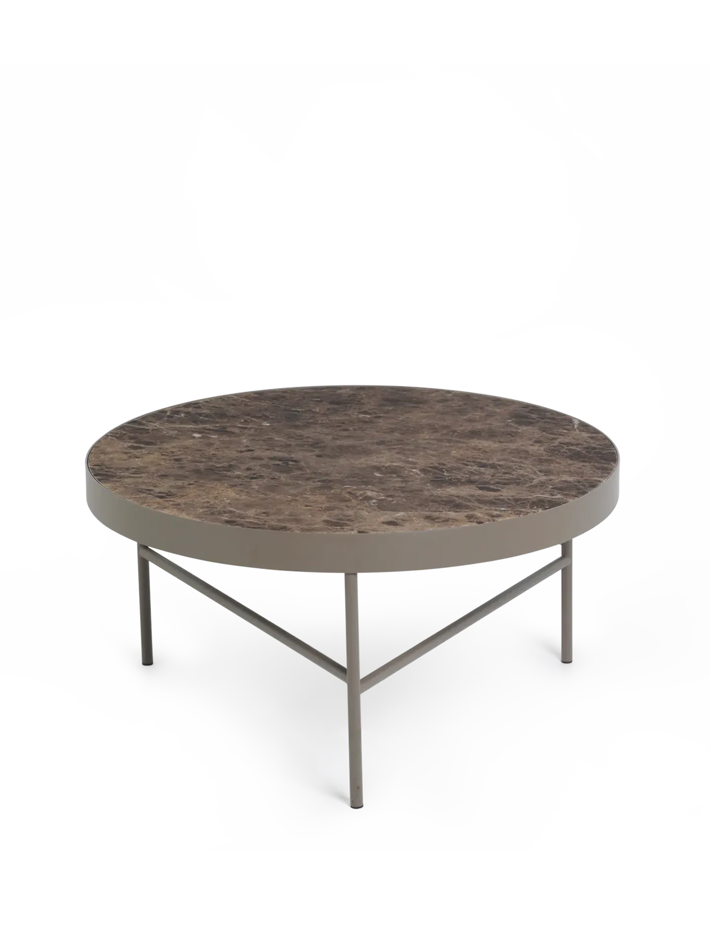 Large Marble Table - Brown