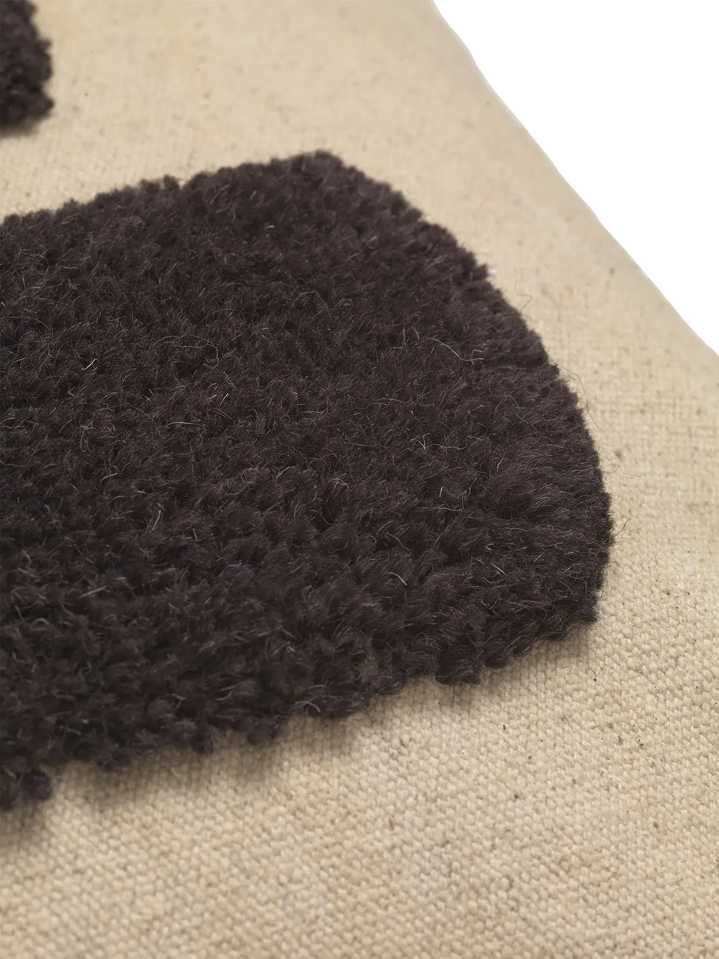 Lay Cushion - Sand, Cotton Canvas