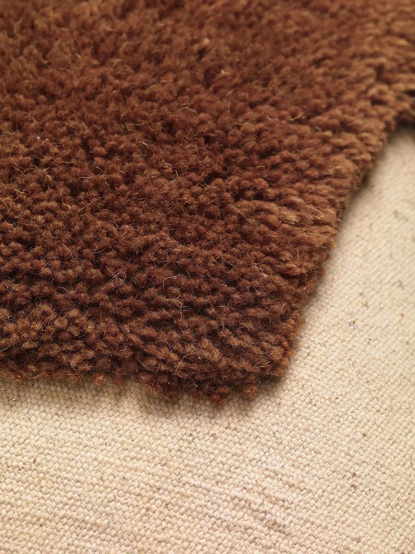 Lay Rectangular Cushion - Sand/Sugar Kelp, Cotton