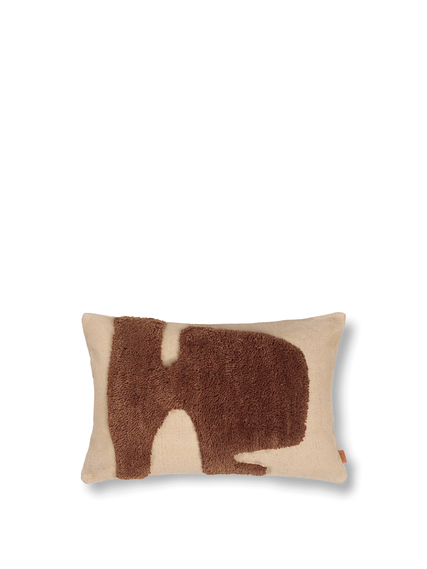 Lay Rectangular Cushion - Sand/Sugar Kelp, Cotton