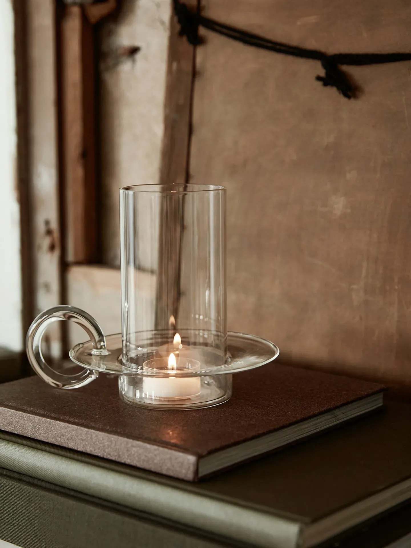 Luce Candle Holder - Clear