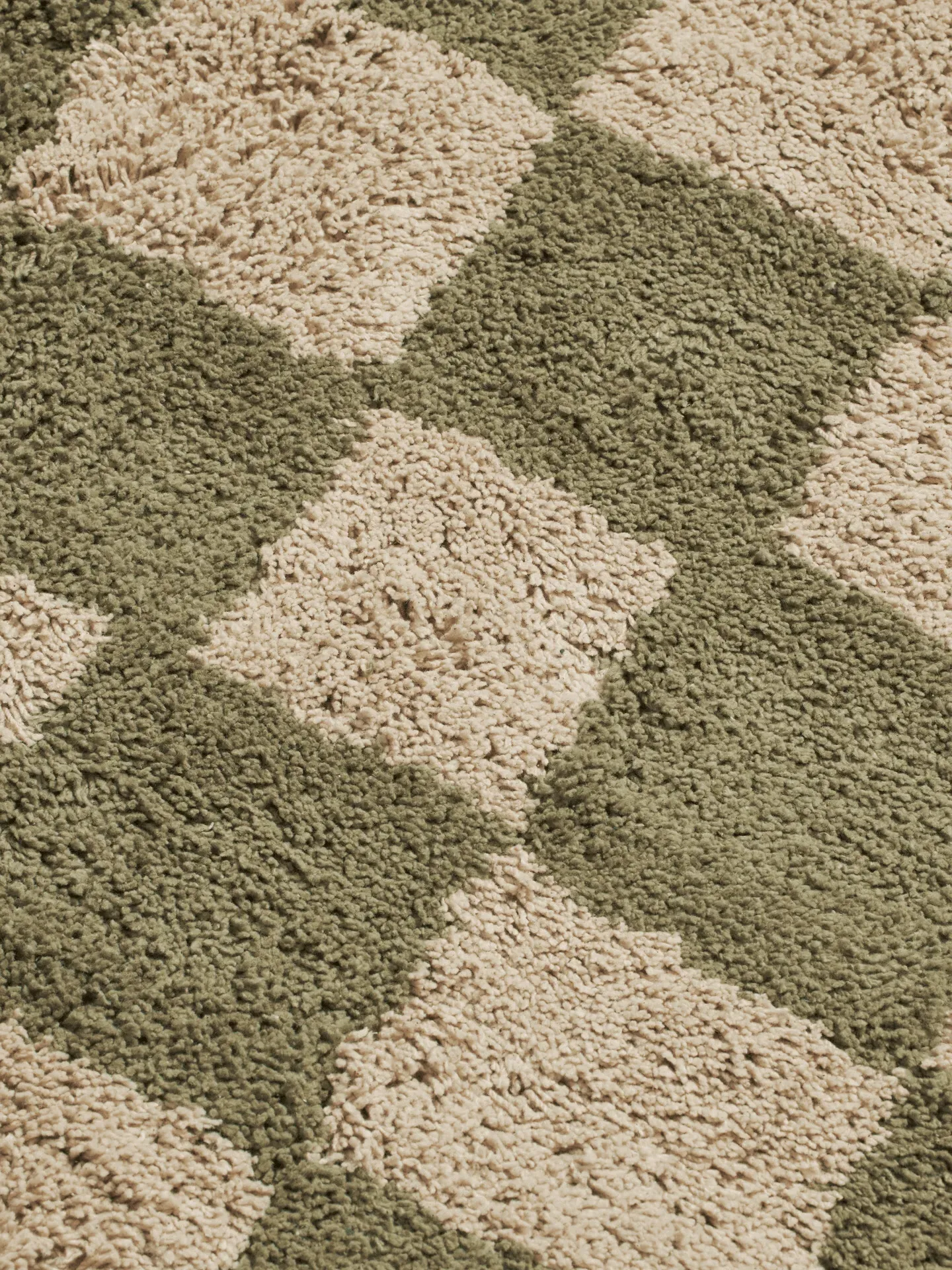 Mara Washable Rug - Elm Green/Warm Sand, Organic Cotton