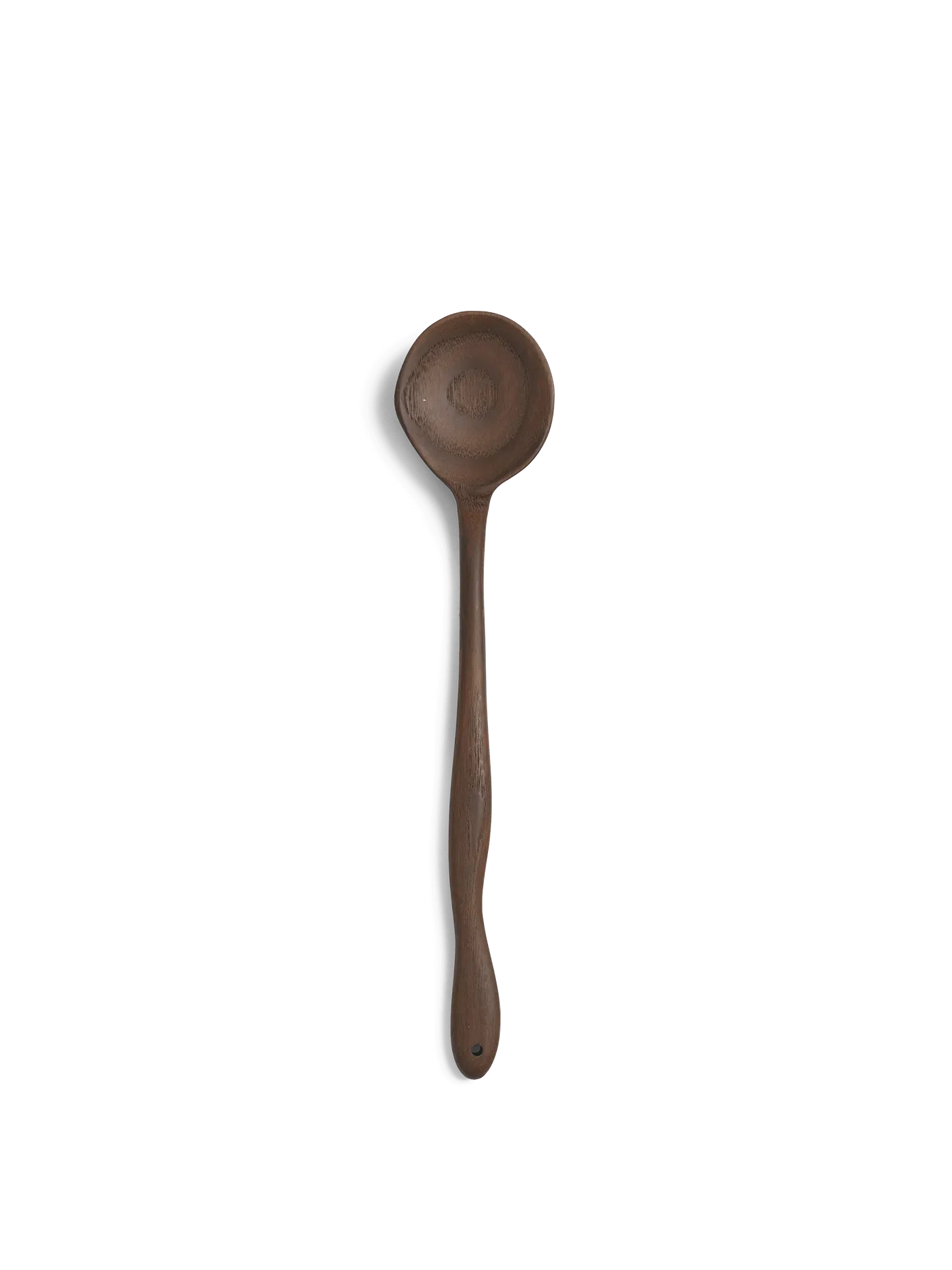 Meander Spoon - Dark Brown, Ash Wood
