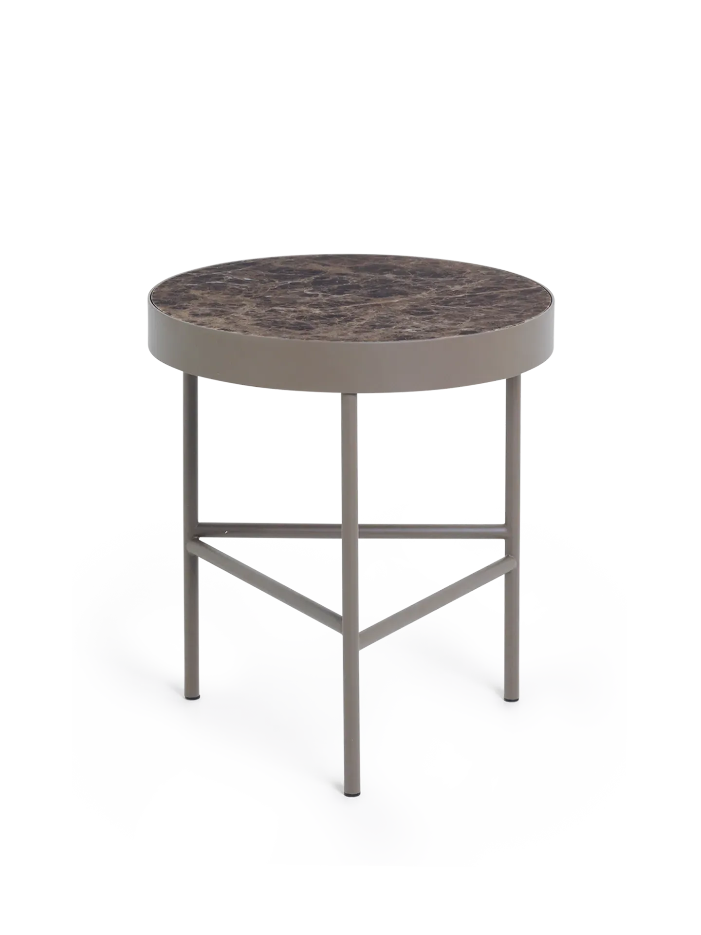 Medium Marble Table - Brown image