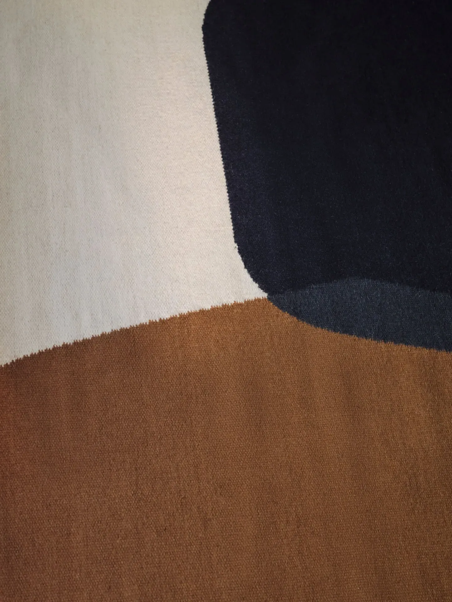 Merge Small Kelim Rug - Burnt Hues, Wool