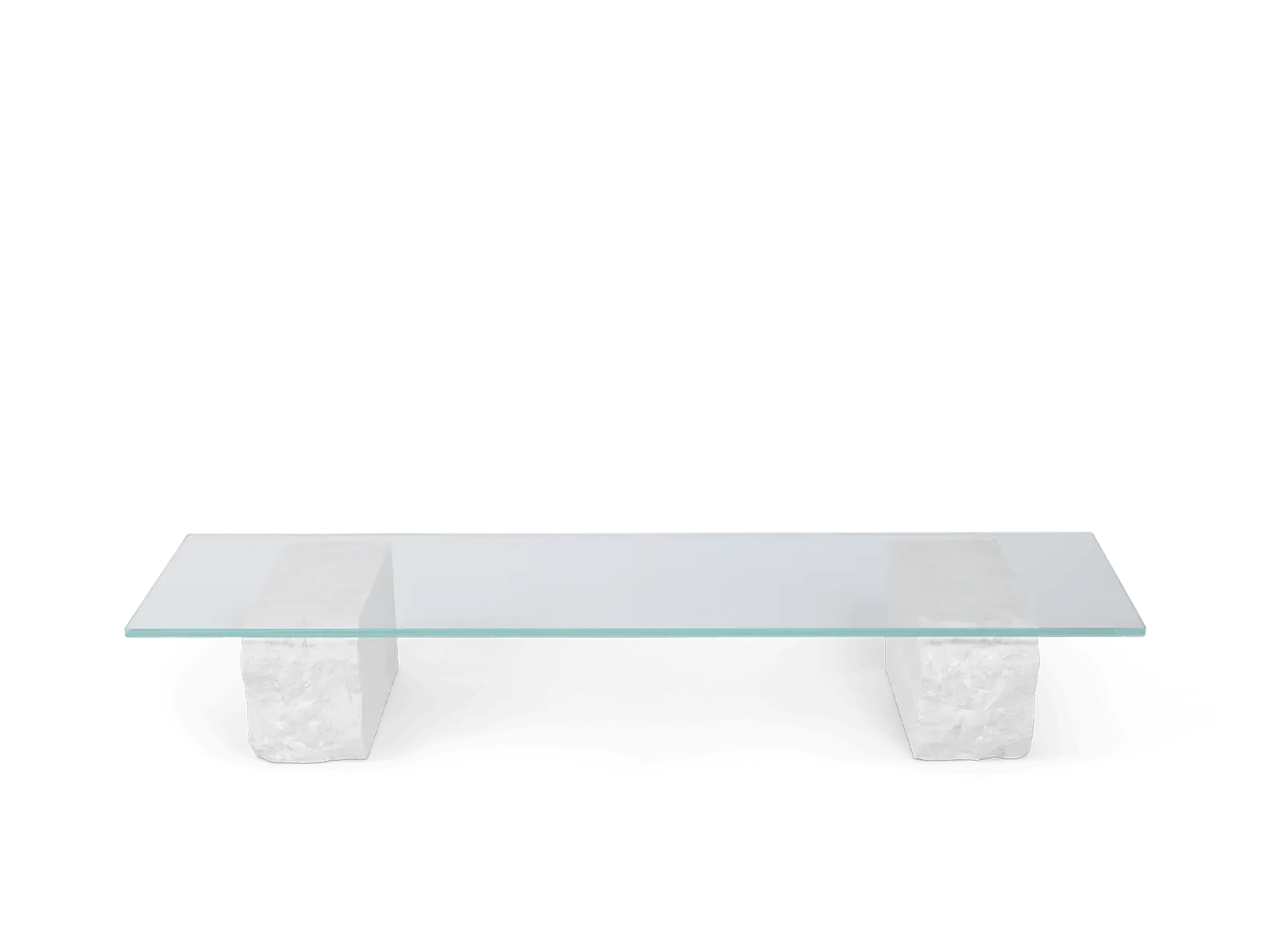 Mineral Display Table - Bianco Curia image