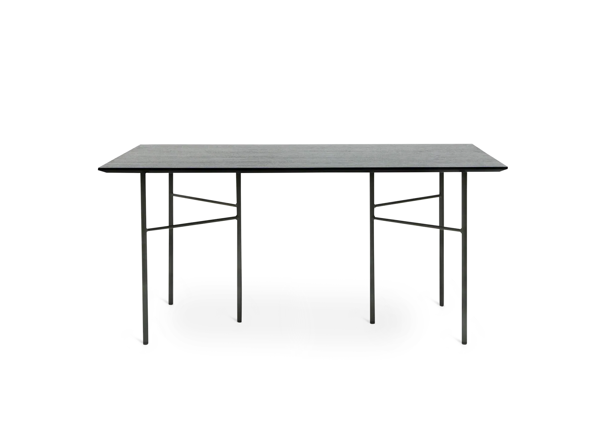 Mingle Rectangular Table Top - Black Veneer