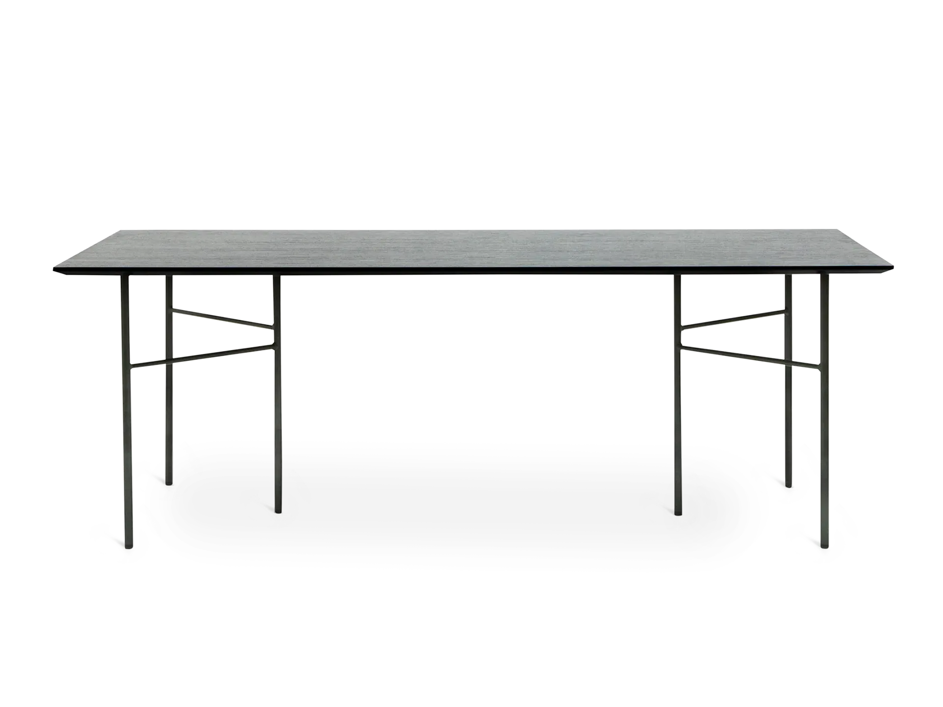 Mingle Rectangular Table Top - Black Veneer