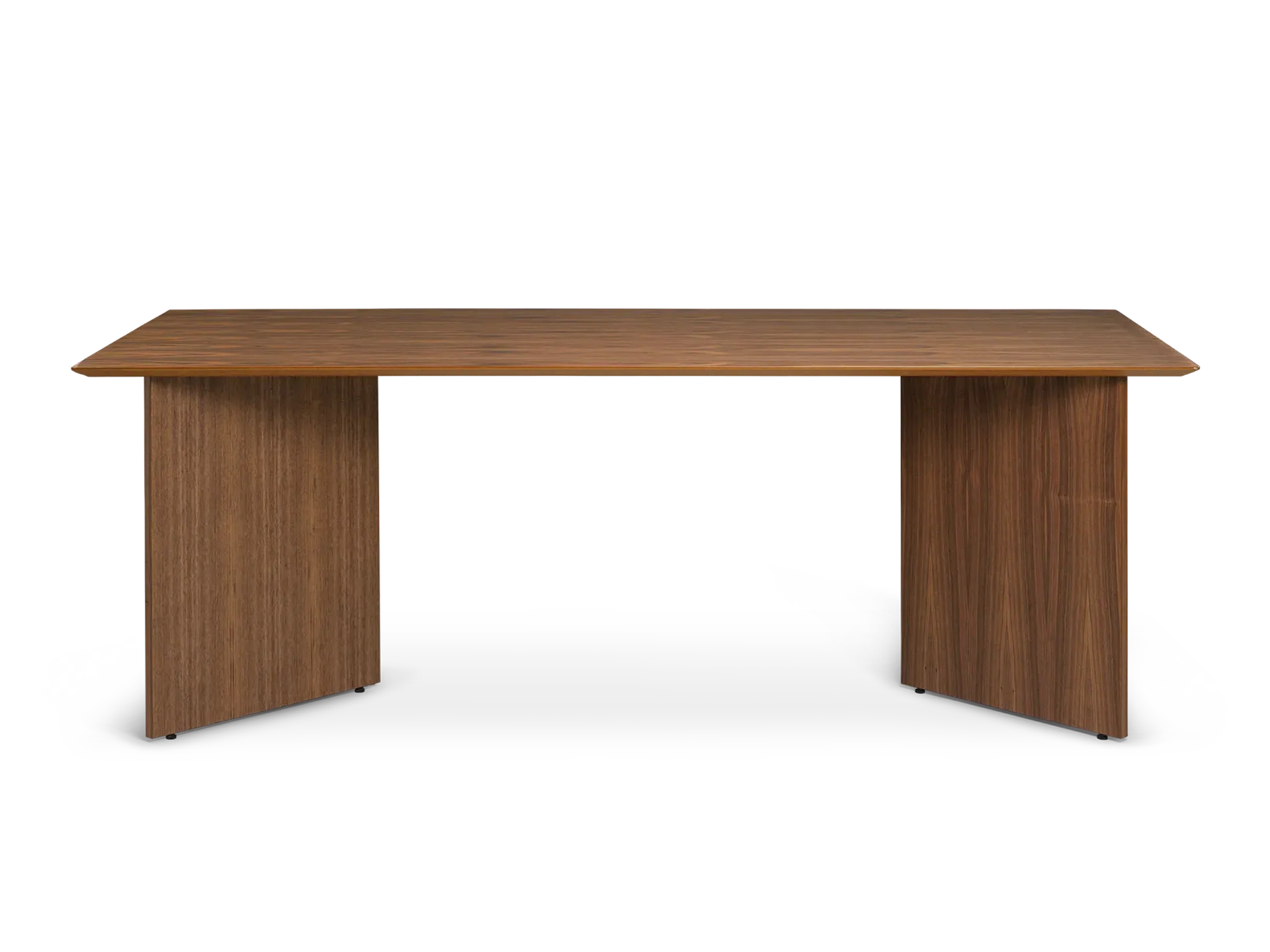 Mingle Rectangular Table Top - Walnut Veneer