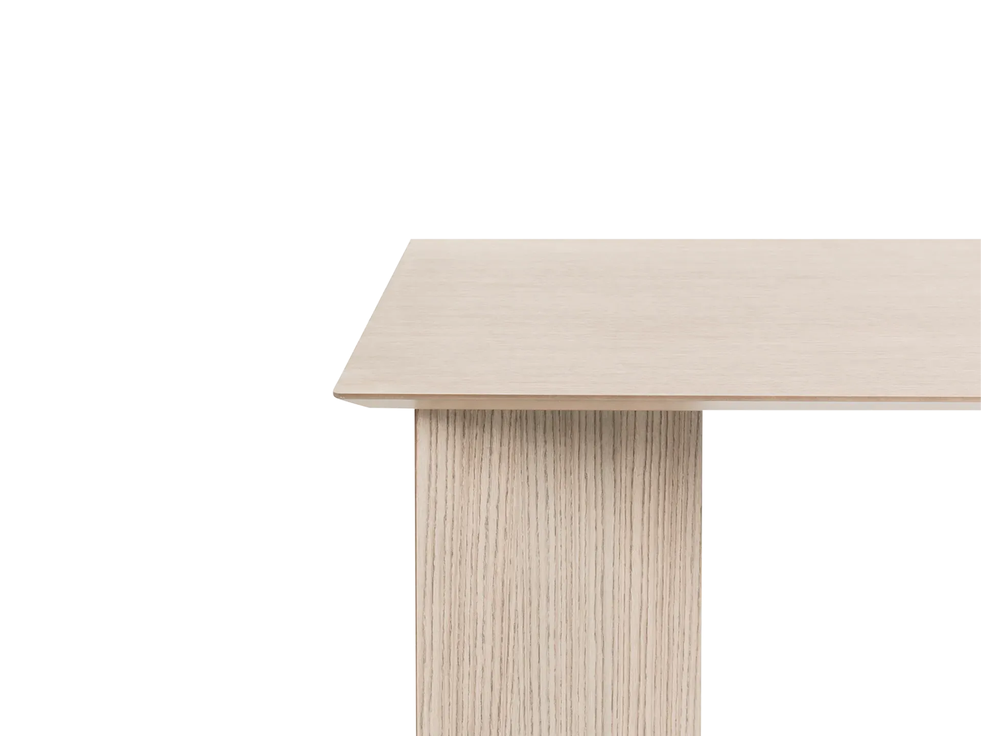 Mingle Small Rectangular Table Top - Natural Veneer