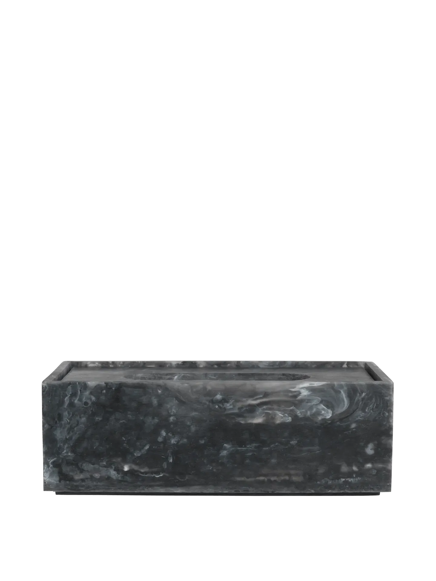 Mist Tissue Box - Charcoal