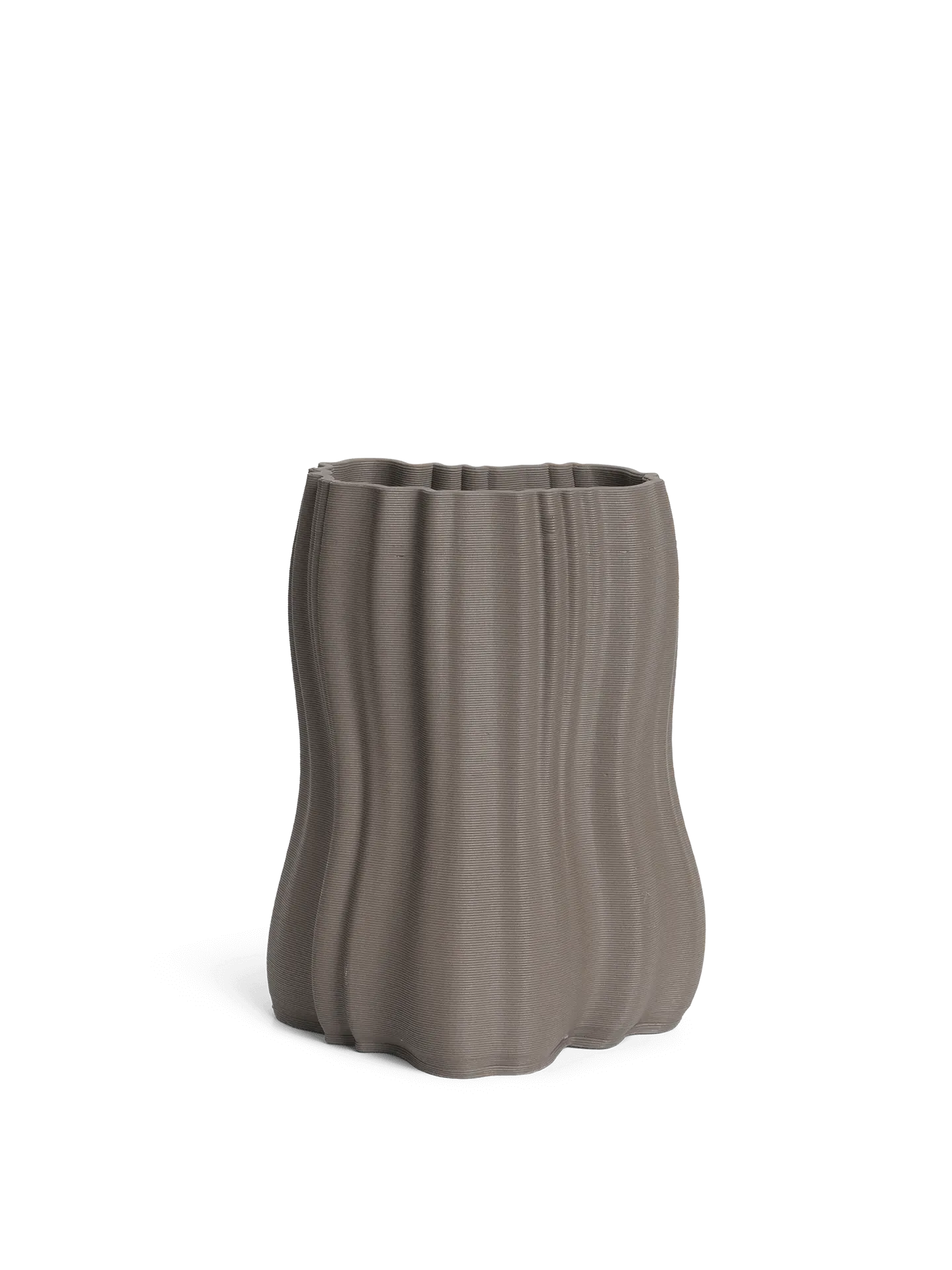 Moire Small Vase - Anthracite image