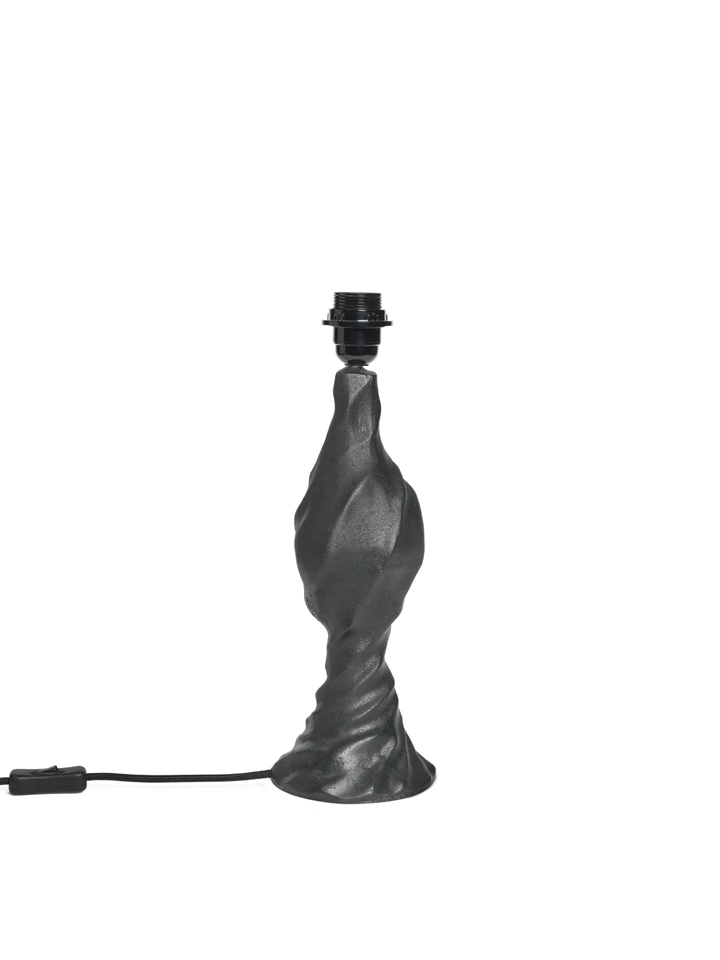 Moltan Lamp Base - Black image