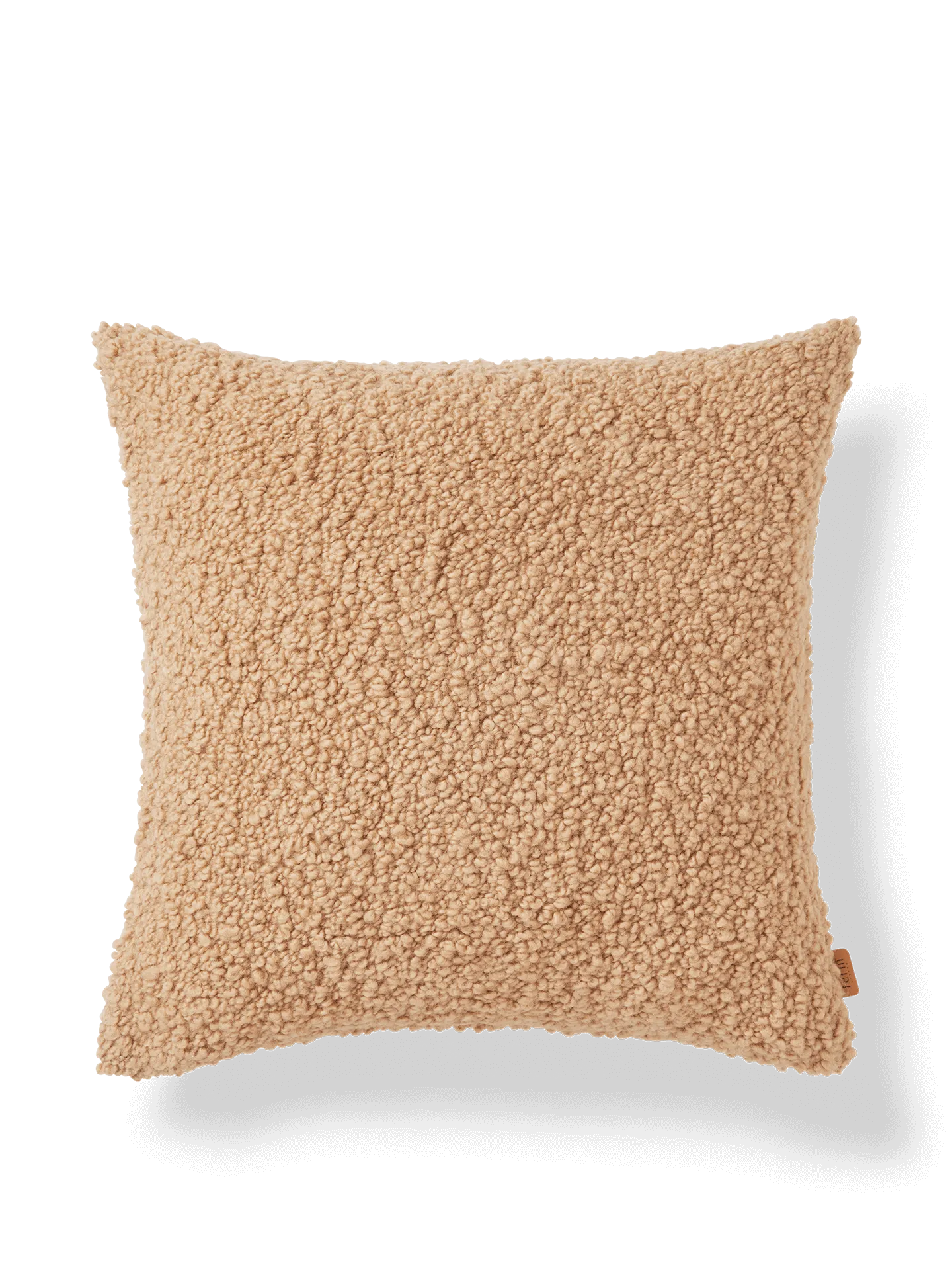 Moor Cushion - Honey, Bouclé