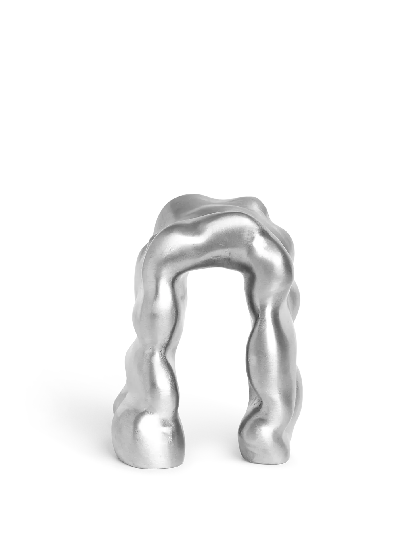 Morf Sculpture - Brushed Aluminium