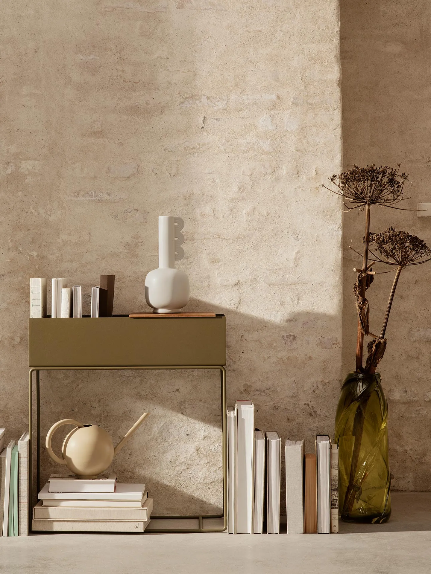 Muses Clio Vase - Glazed Ceramic