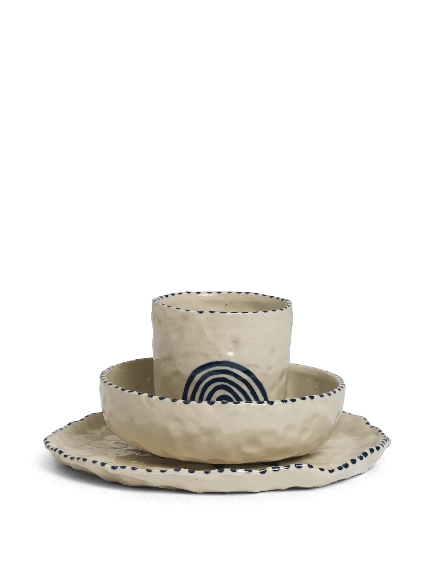 Naive Ceramic Set - Deep Blue image