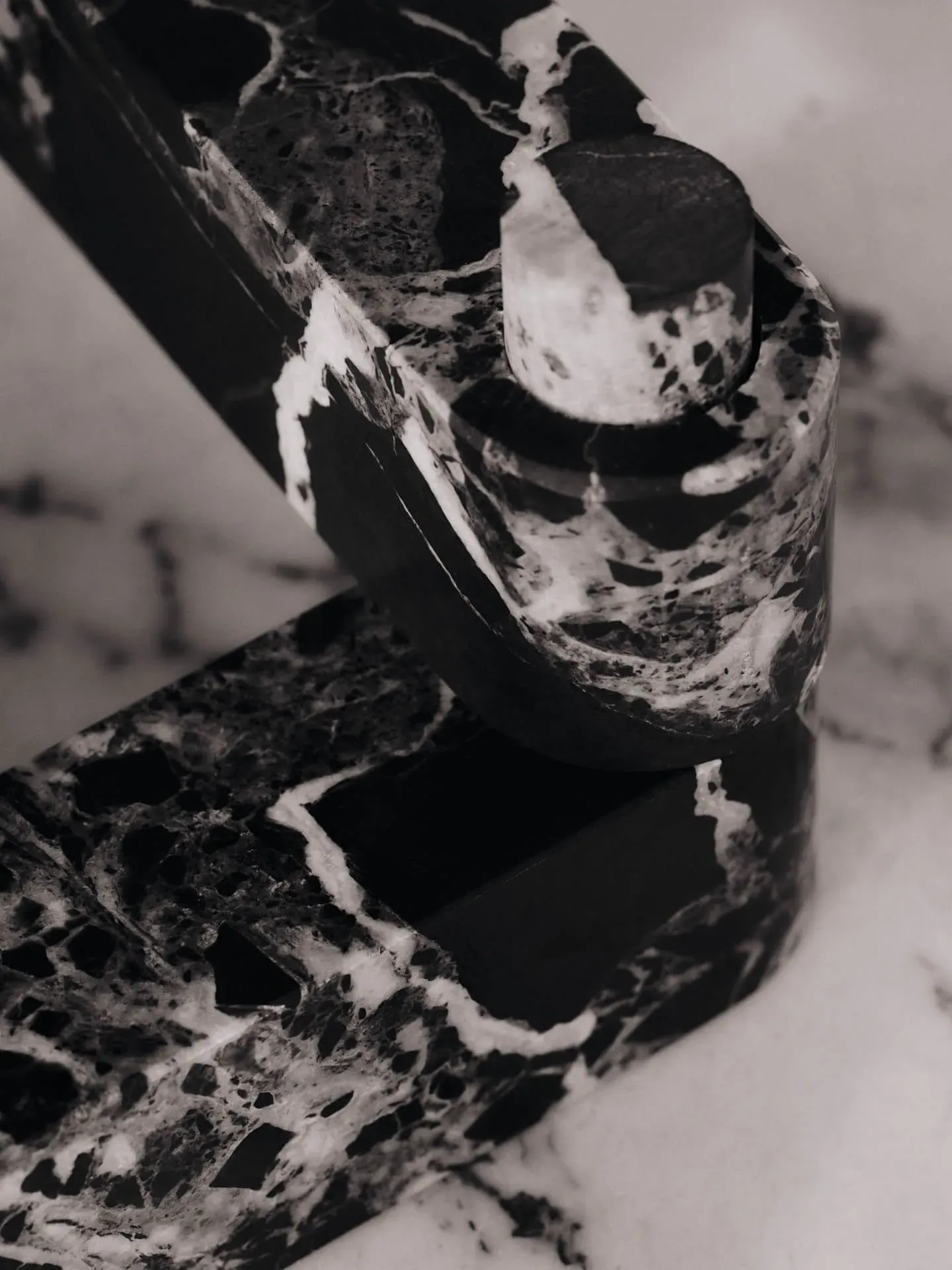 Newel Modular Candle Holder Set of 4 - Rosso Levanto