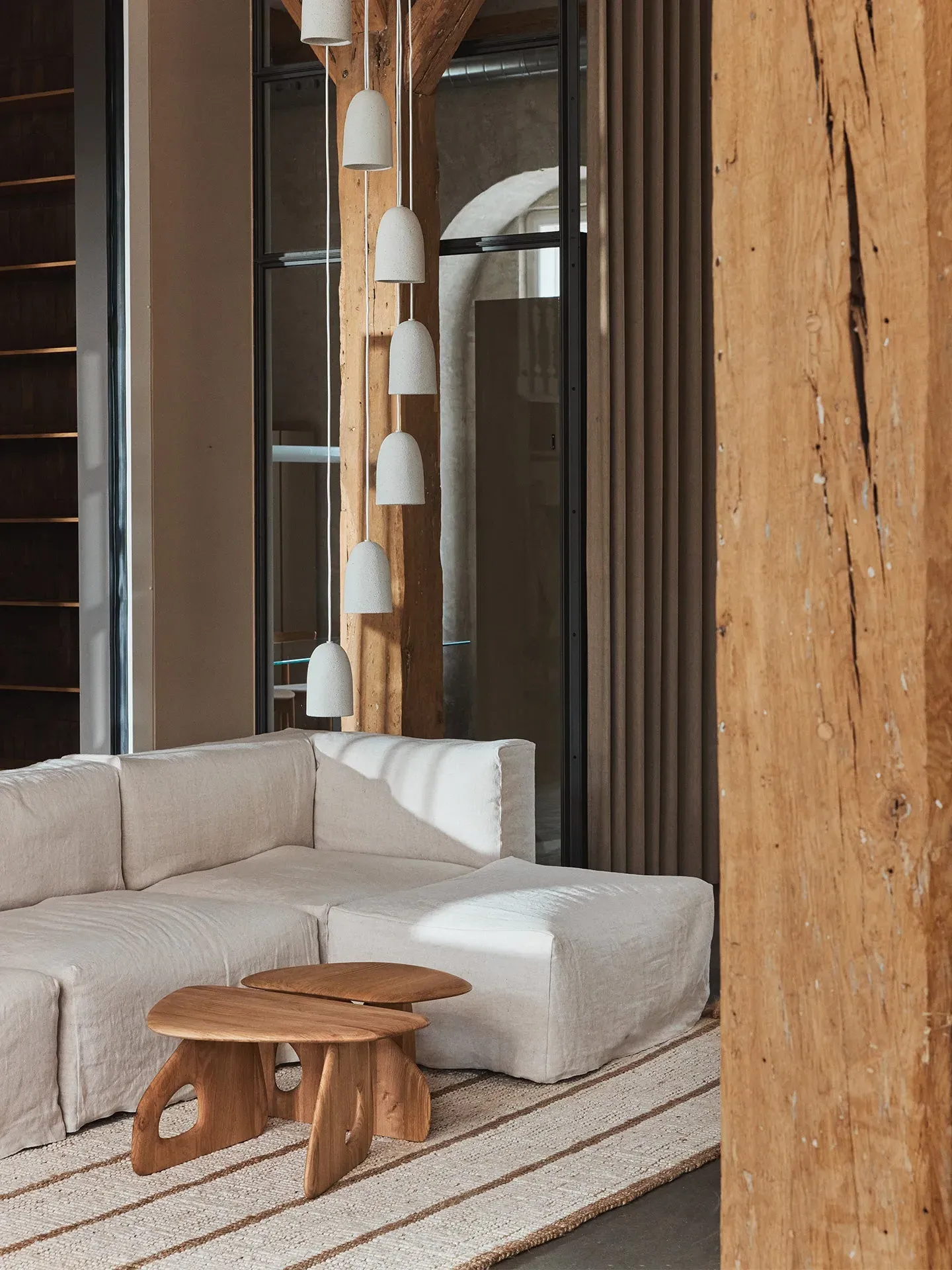 Oar Large Coffee Table - Natural Oak