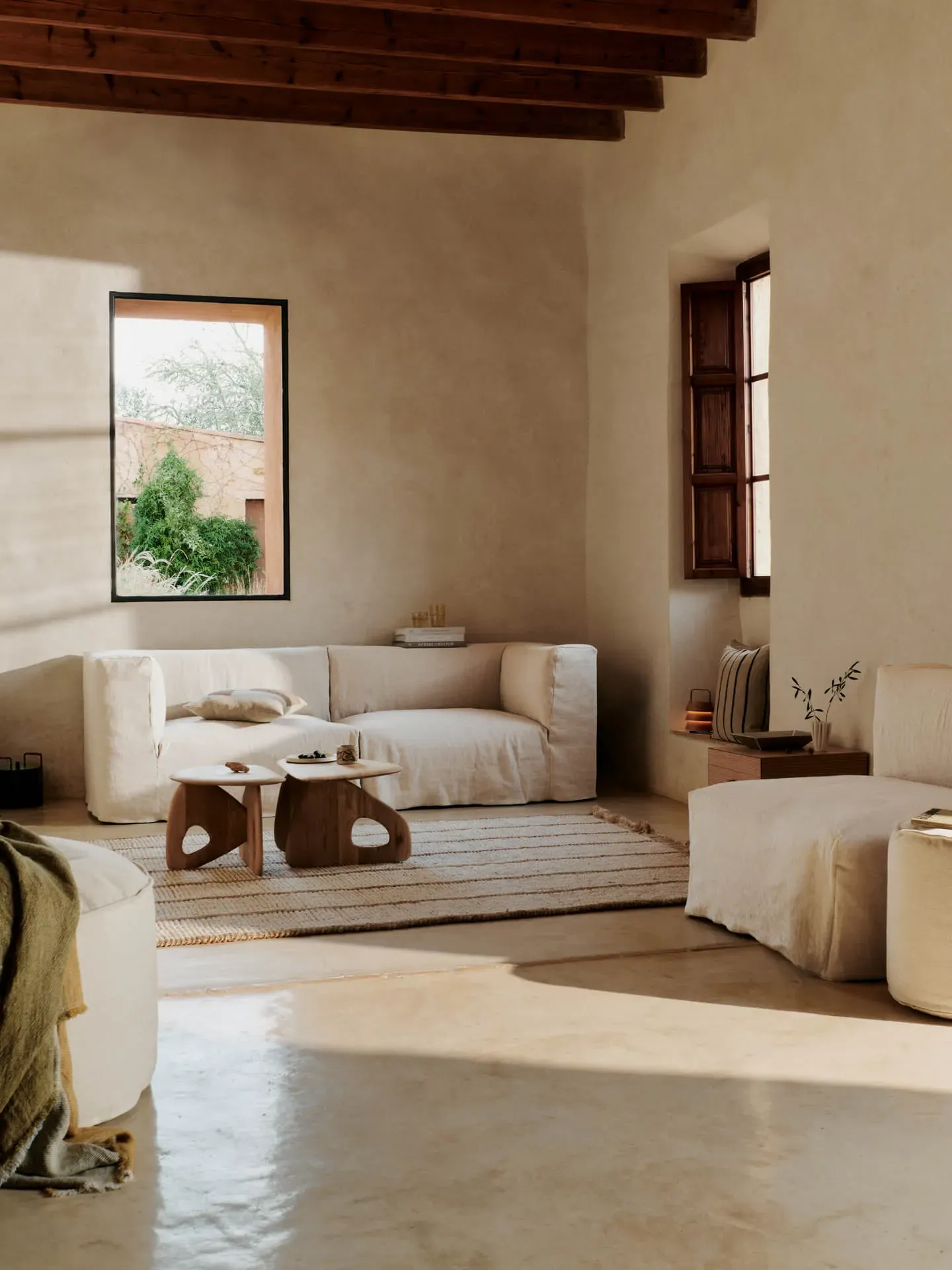 Oar Small Coffee Table - Natural Oak