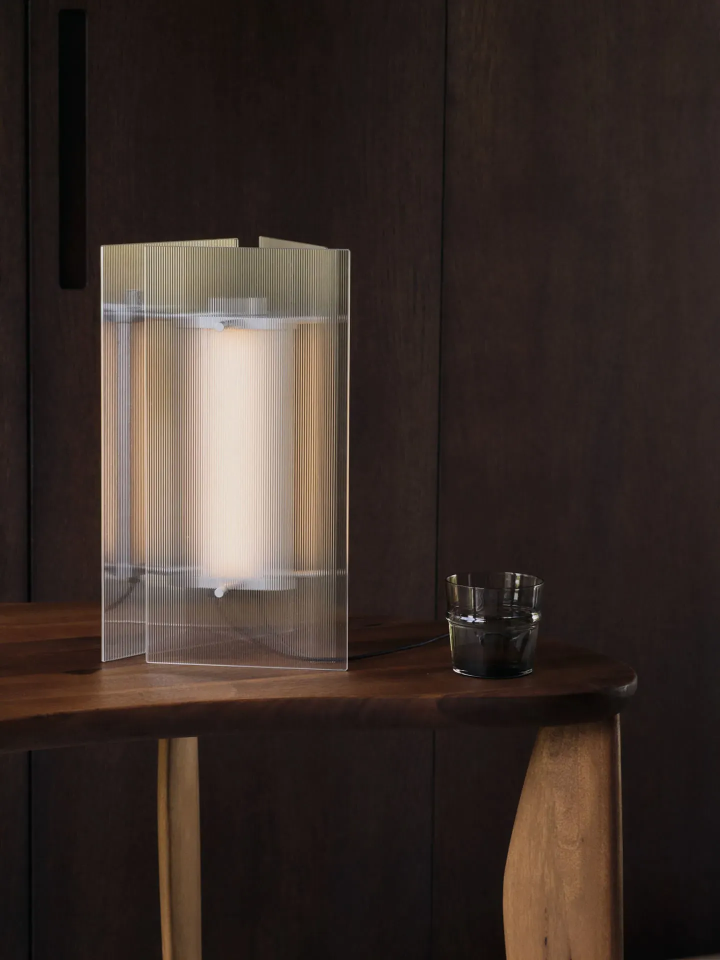 Oeste Table Lamp - Clear Glass