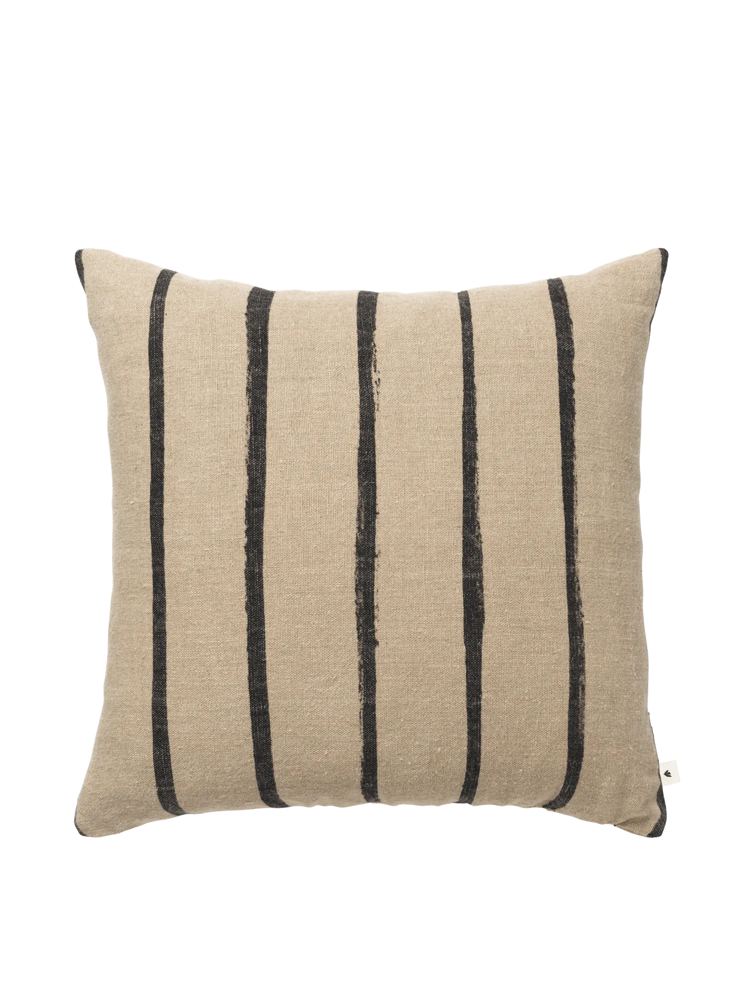 Oleo Cushion Cover - Black, Linen image