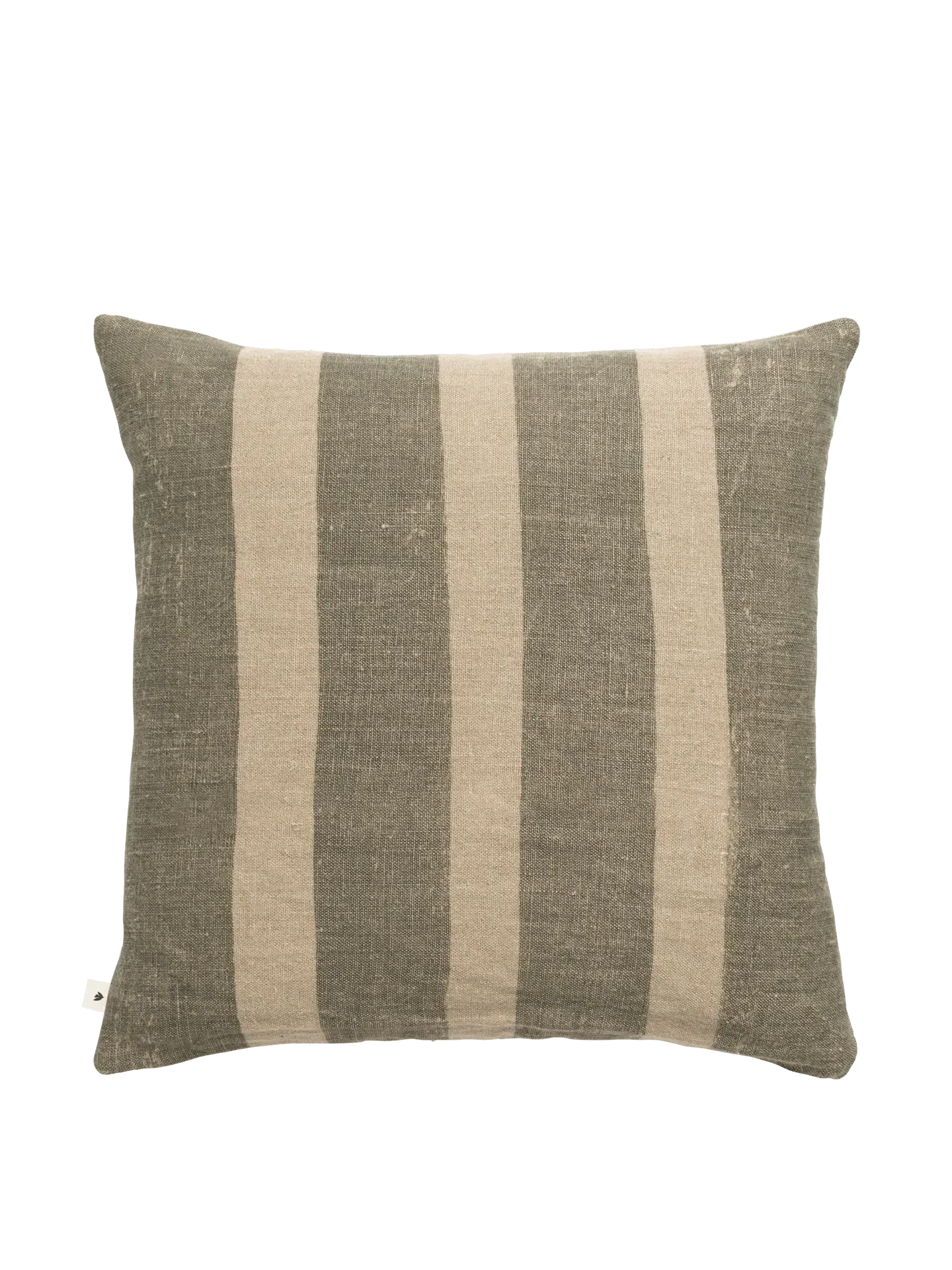 Oleo Cushion Cover - Tea Green, Linen
