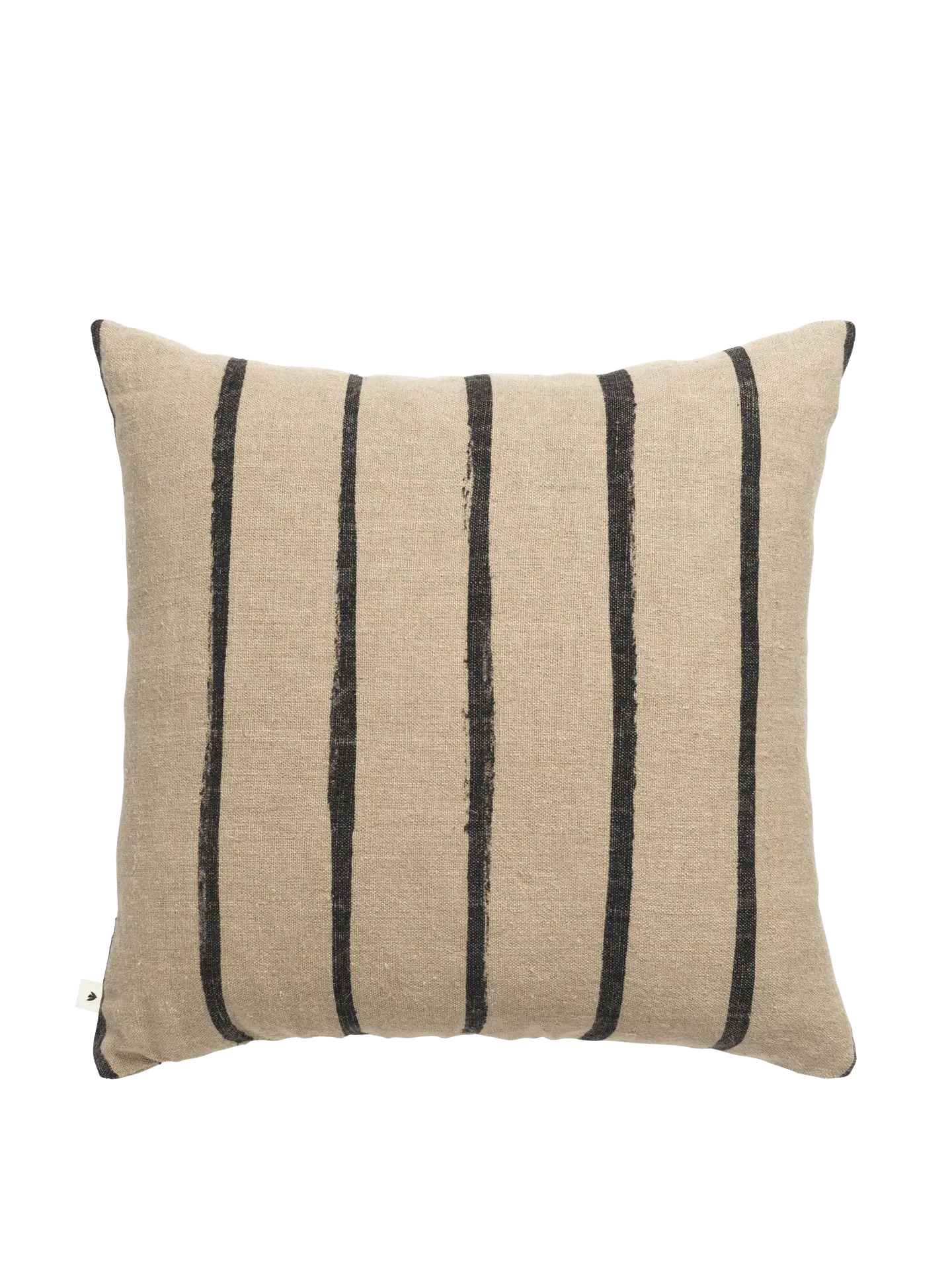 Oleo Cushion - Natural/Black, Linen image