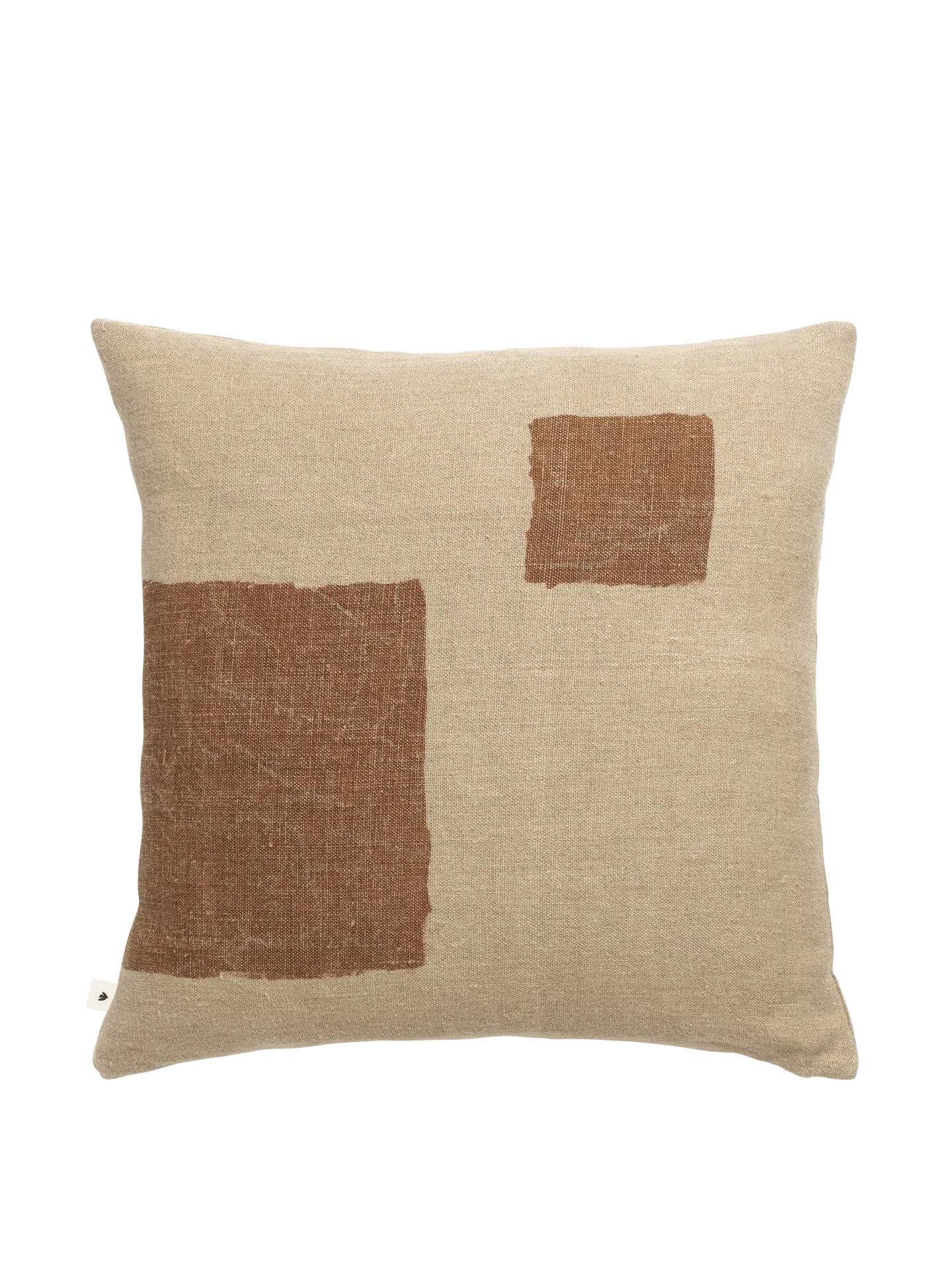 Oleo Cushion - Natural/Sugar Kelp, Linen