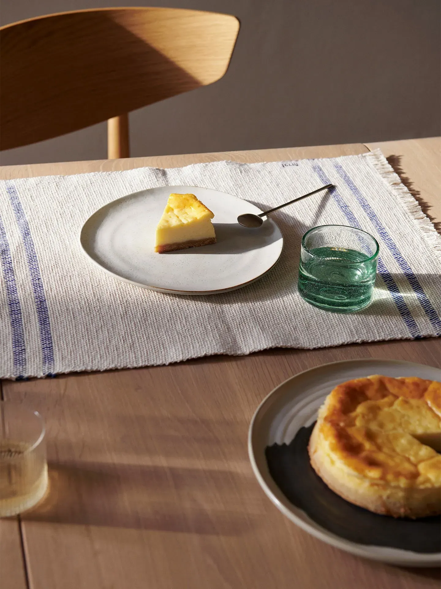 Oli Low Water Glass - Clear, Recycled Glass