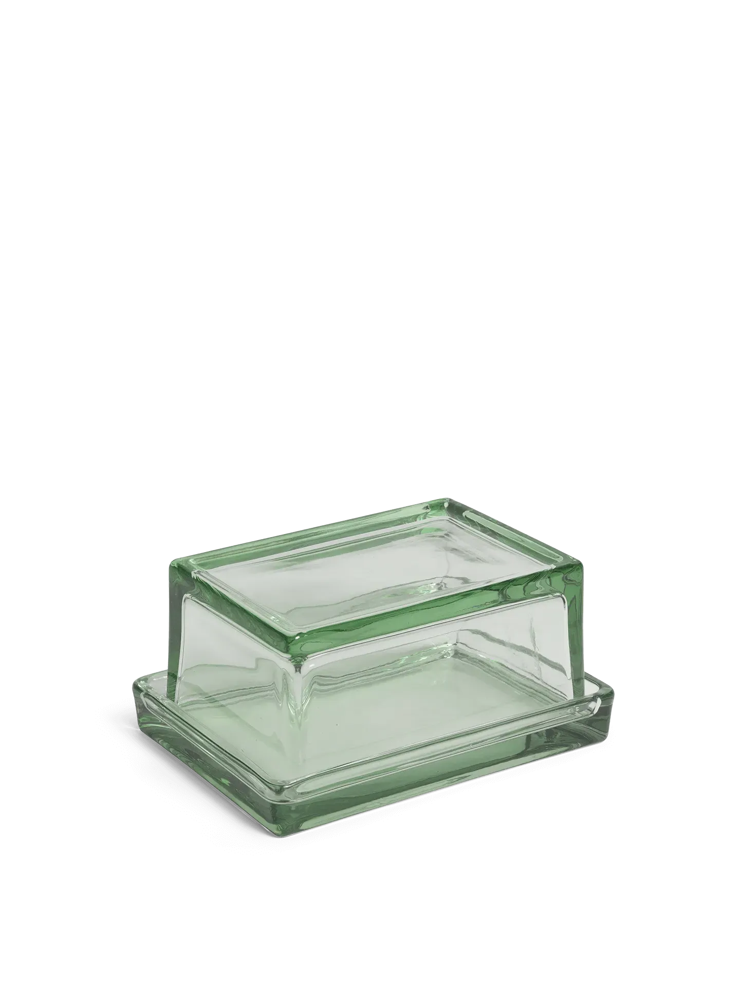 Oli Storage Box - Clear, Recycled Glass