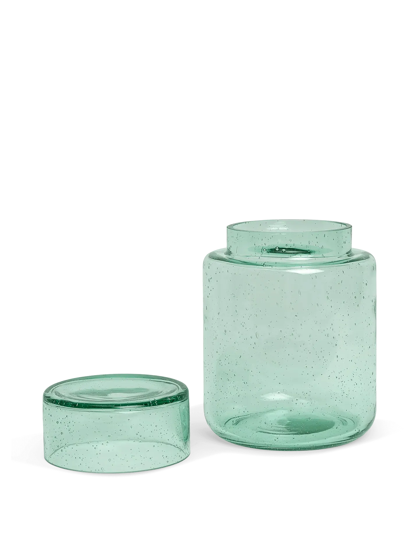 Oli Storage Container - Clear, Recycled Glass