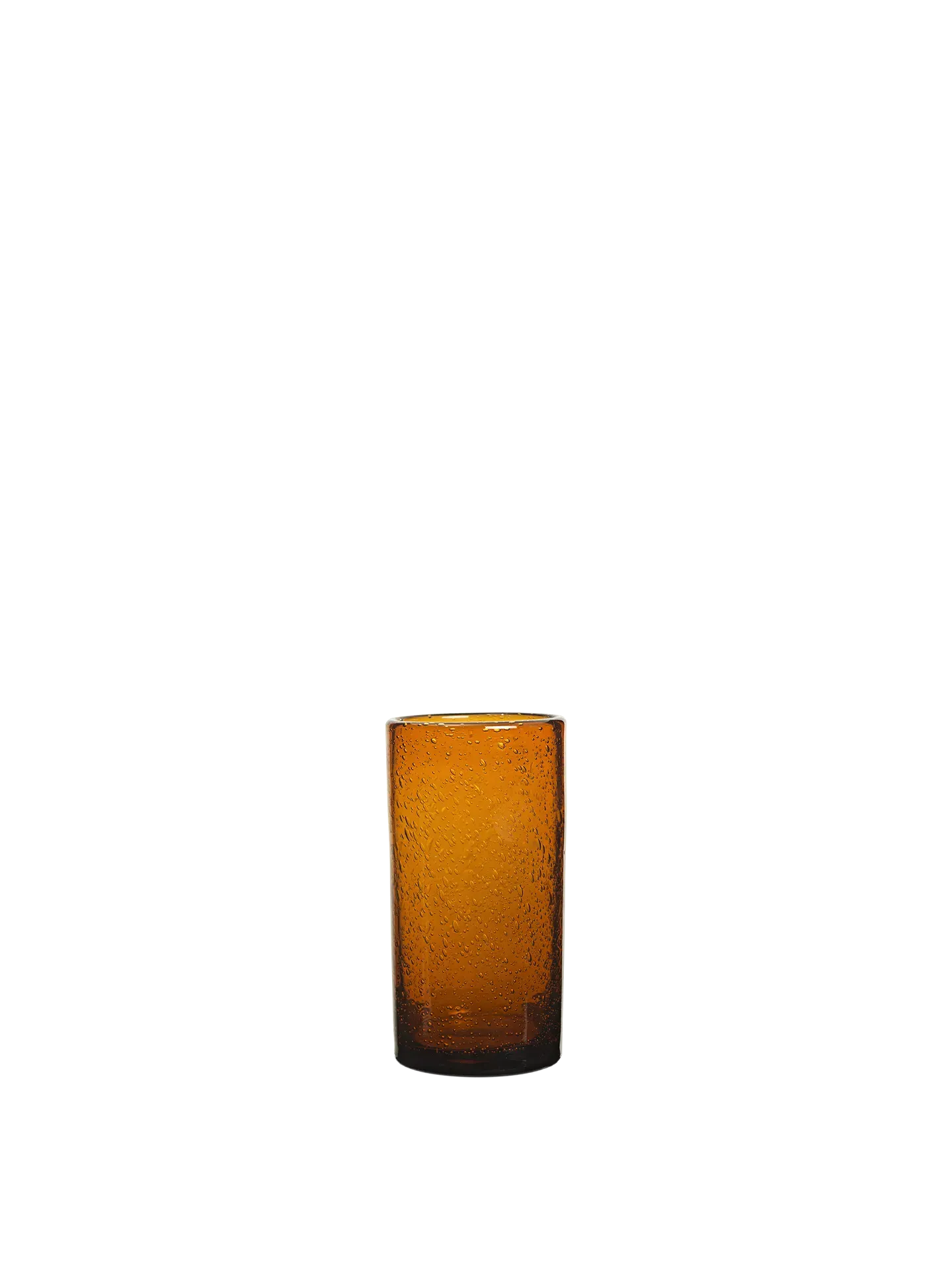 Oli Tall Water Glass - Amber