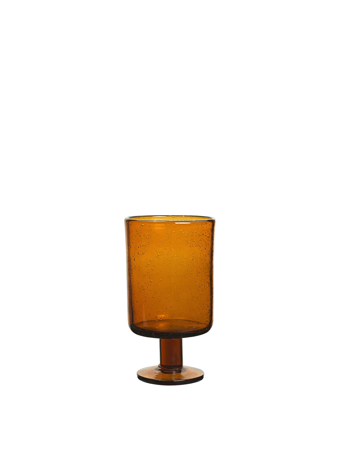 Oli Wine Glass - Amber