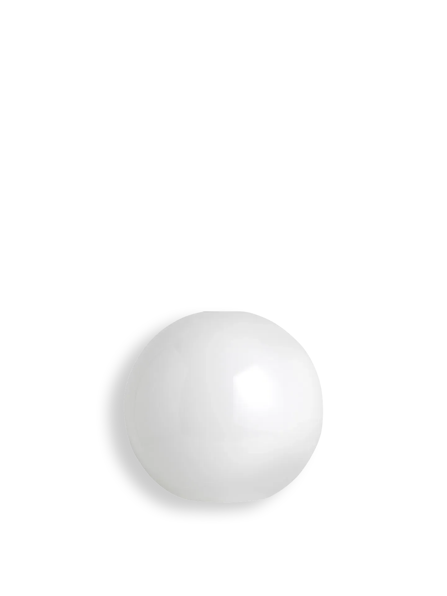 Opal Shade Sphere Lampshade - White image