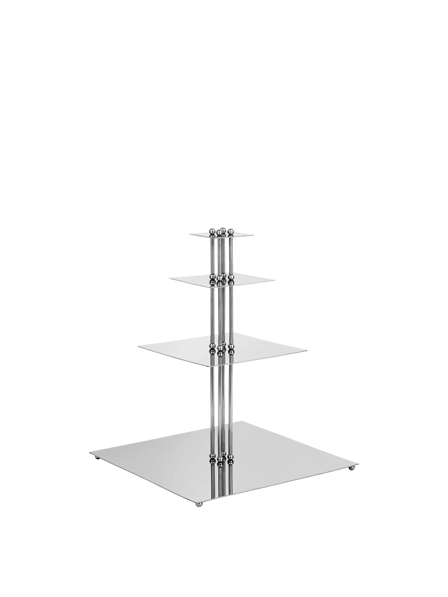 Orbelle Etagere - Mirror Polished Stainless Steel