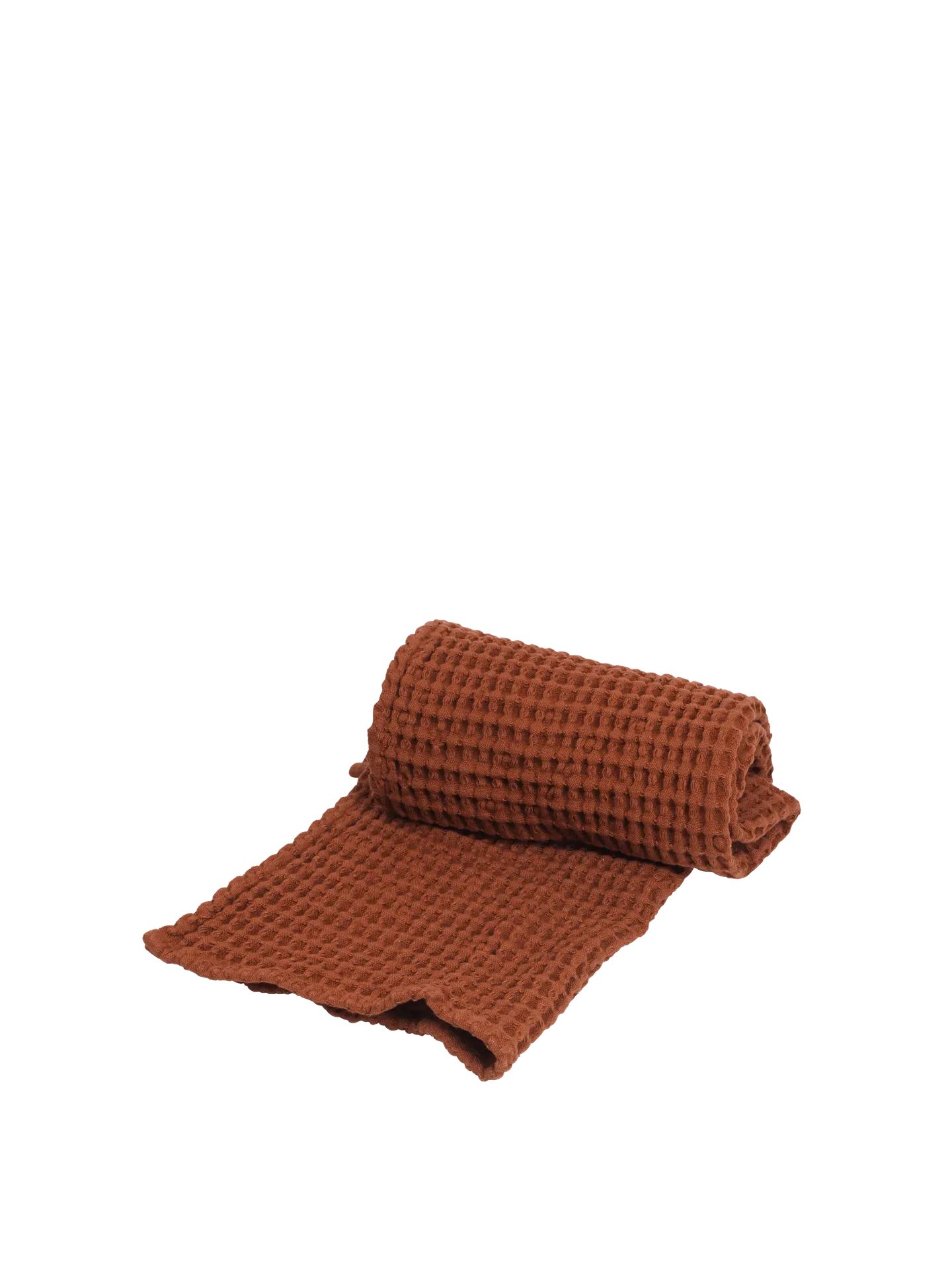 Organic Hand Towel - Brown Clay, Cotton image